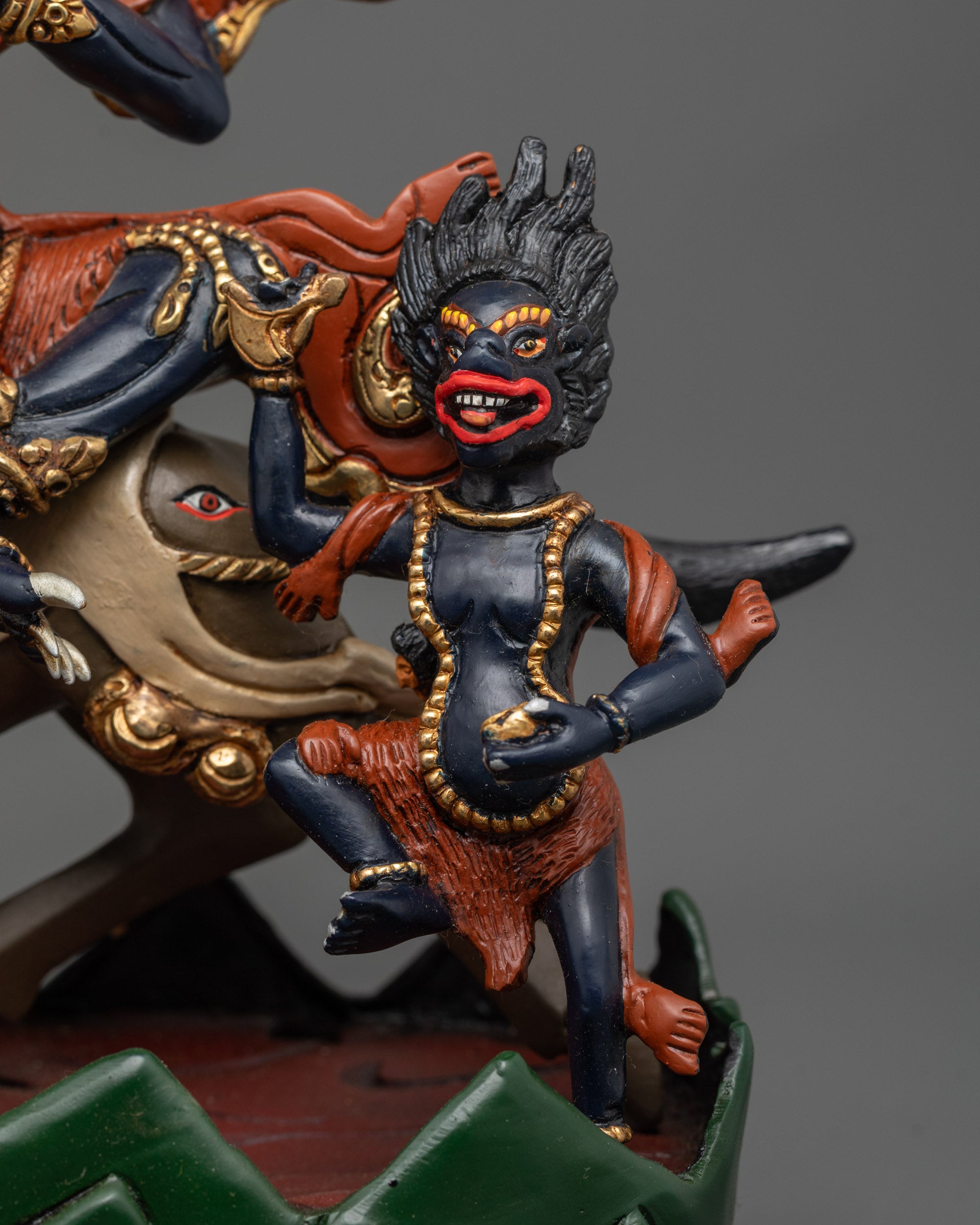 Goddess Palden Lhamo Statue | Himalayan Buddhist Deity Art