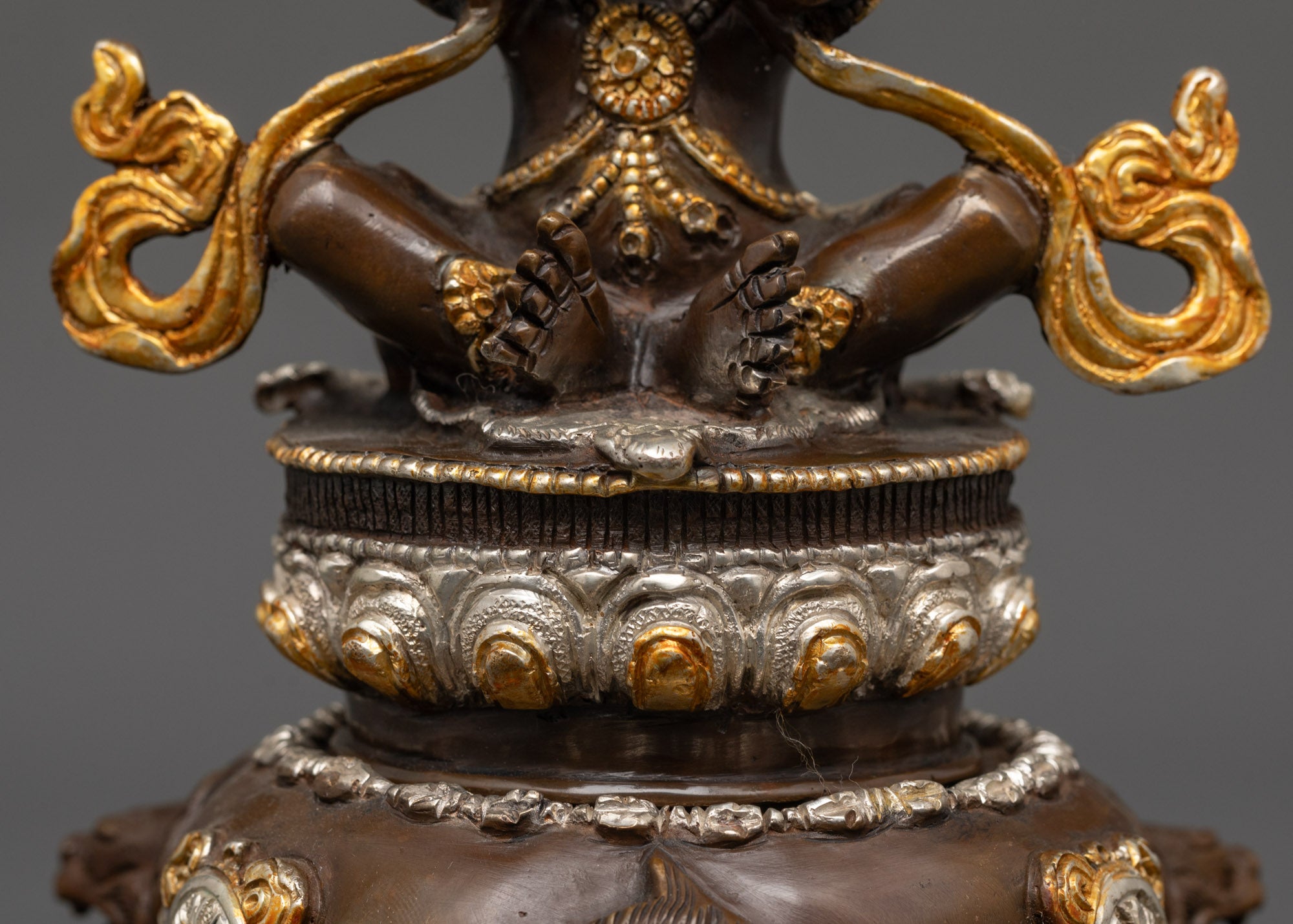 Dorje Kandro Statue | Oxidized Copper Buddhist Deity Sculpture