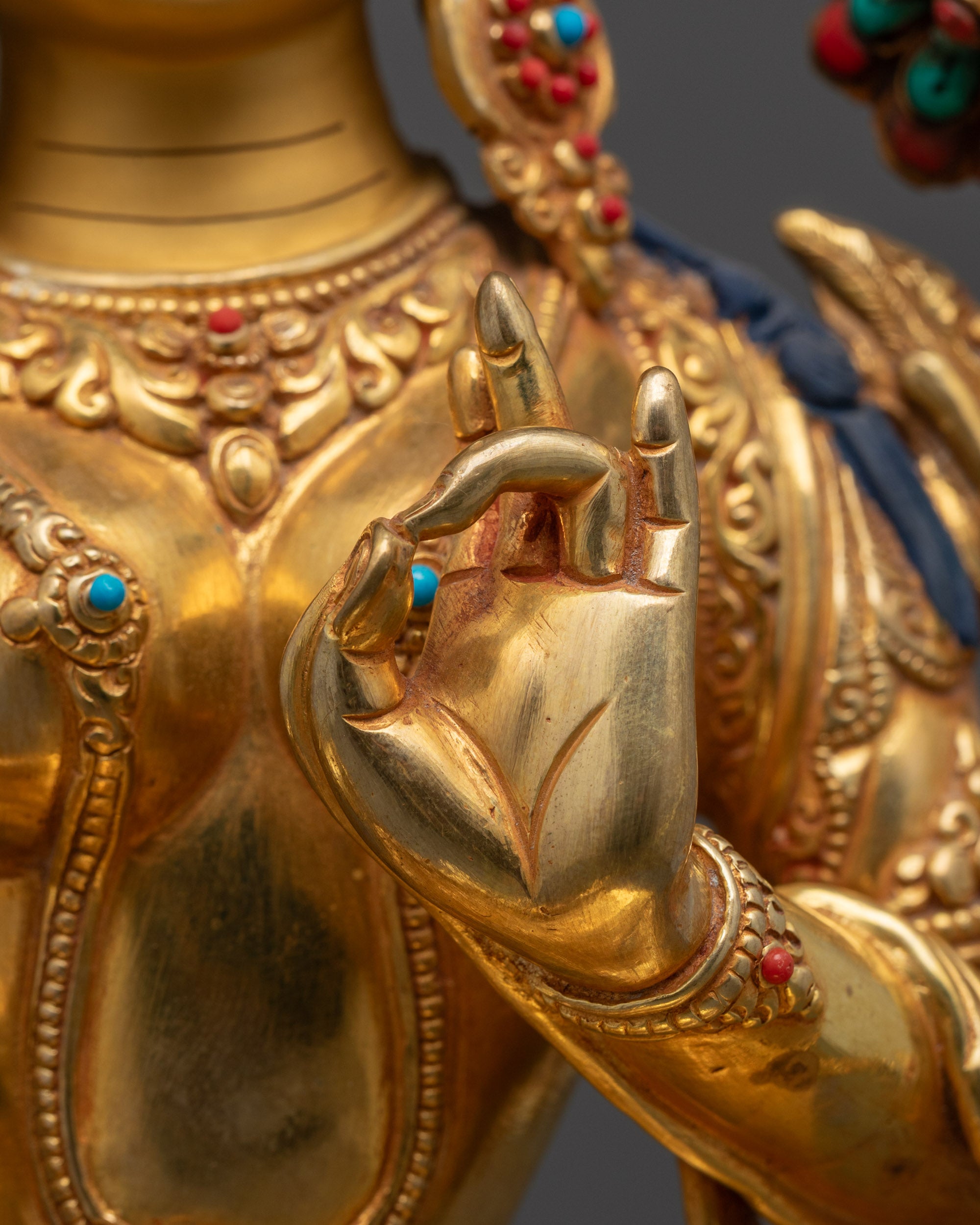 Green Tara Statue | Symbol of Fearlessness and Compassion