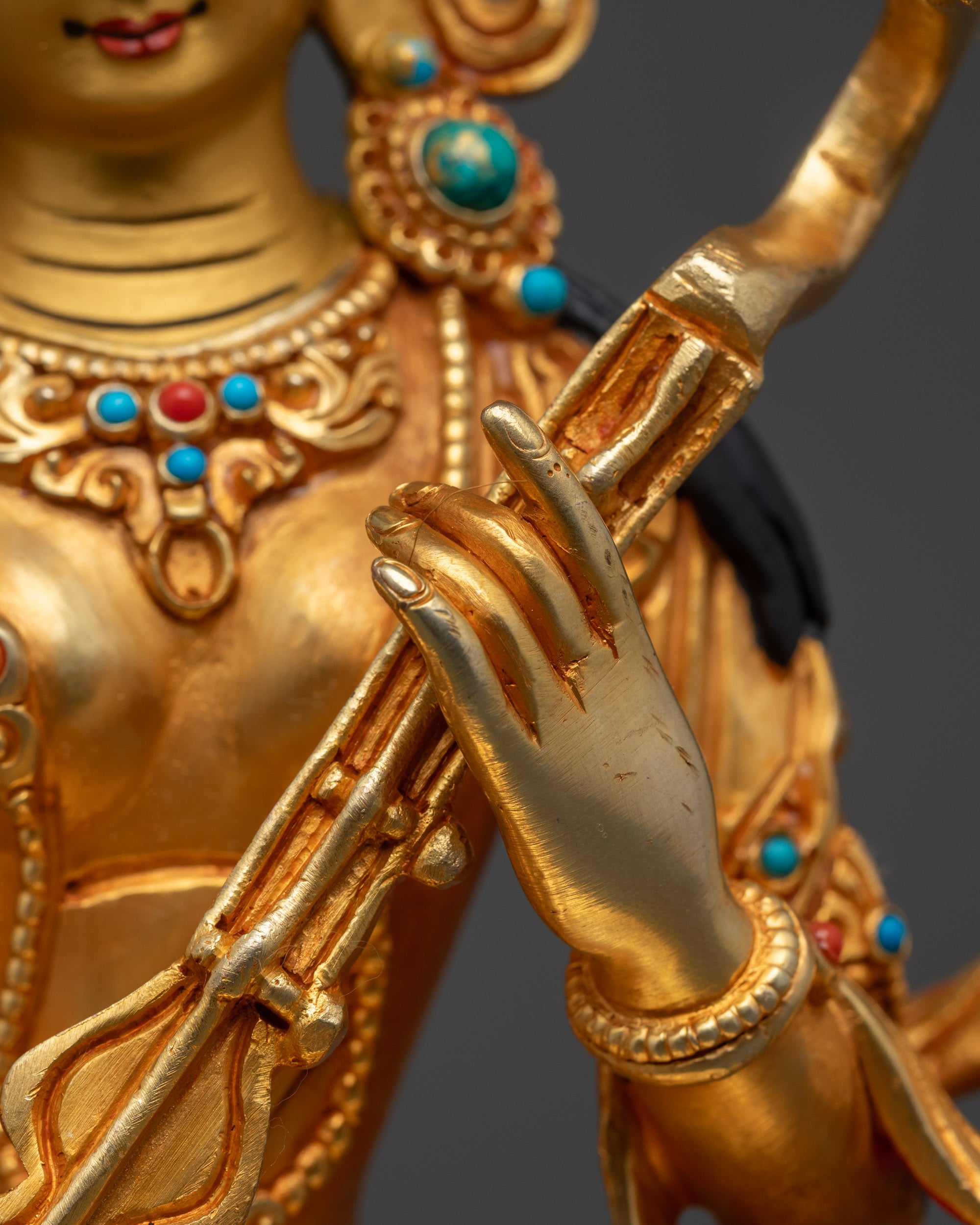 Saraswati Statue | Handcrafted Goddess of Knowledge Sculpture