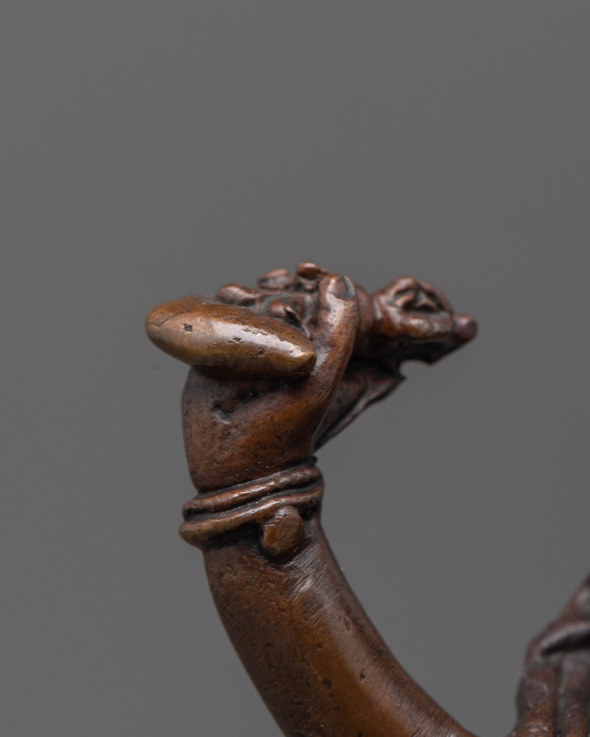 Oxidized Dorje Phagmo Statue | Sacred Tibetan Buddhist Deity
