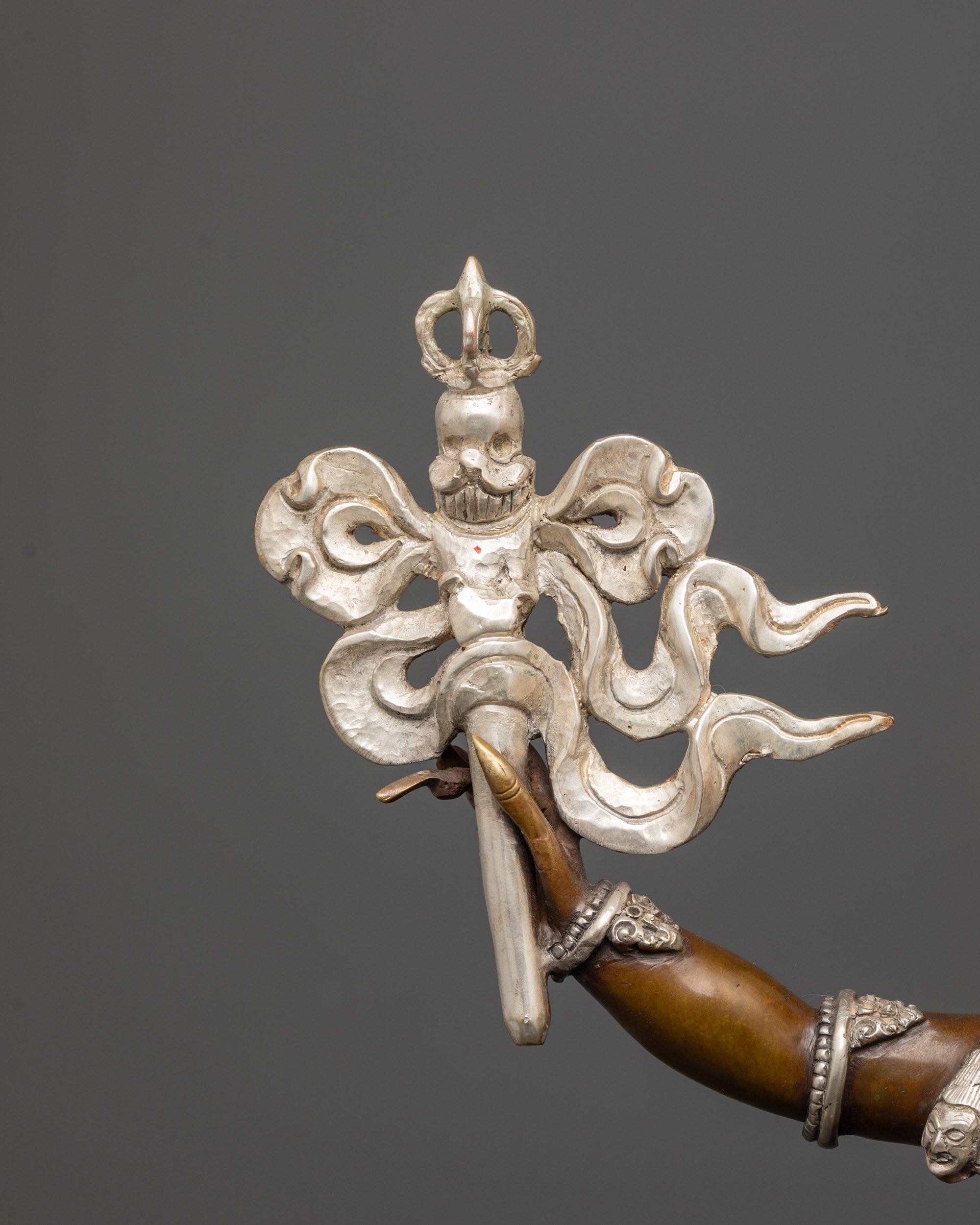 Premium Yamantaka with Consort Statue | Handcrafted Protector Deity