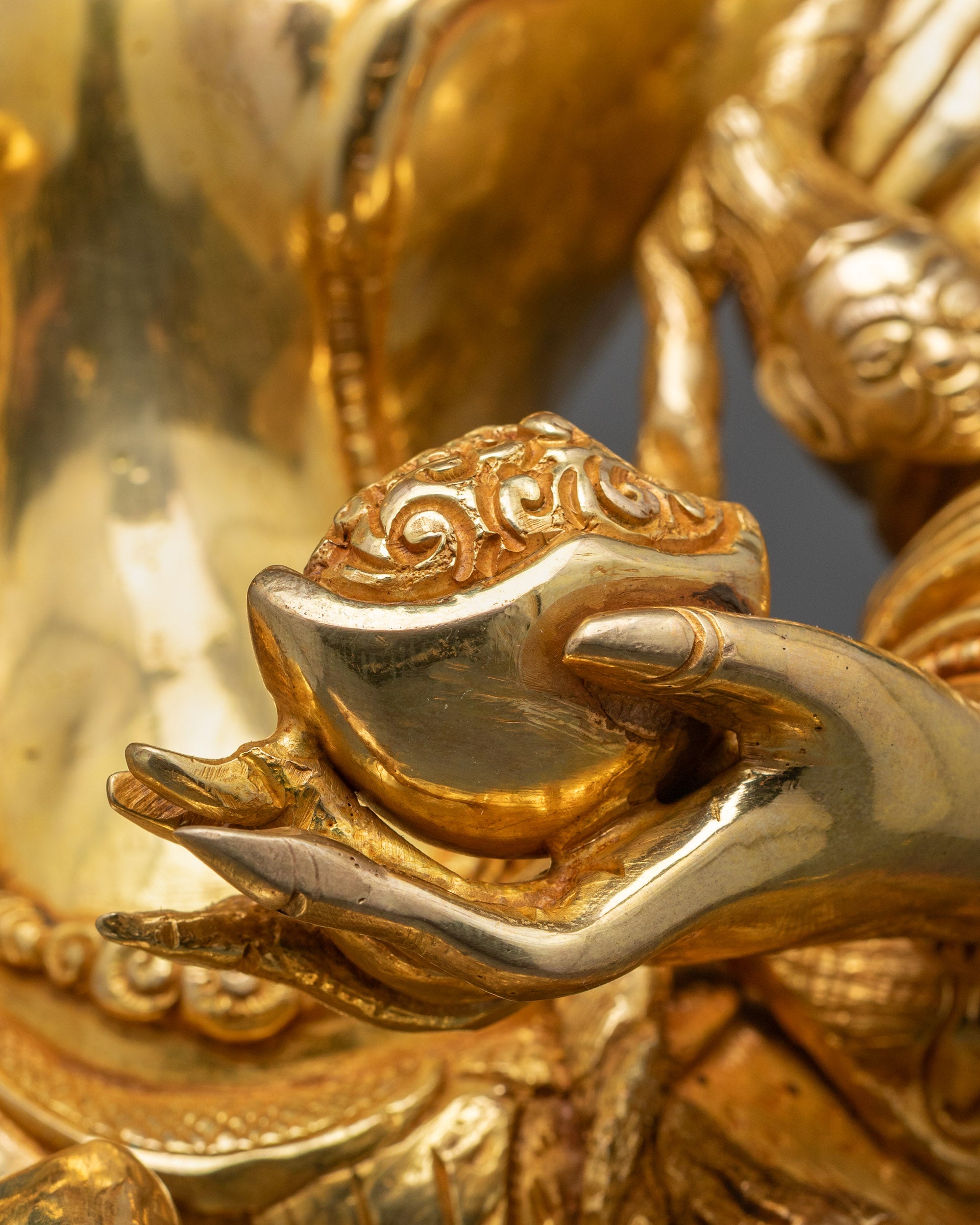 Singha Mukha Statue | Handcrafted Lion-Faced Dakini Sculpture