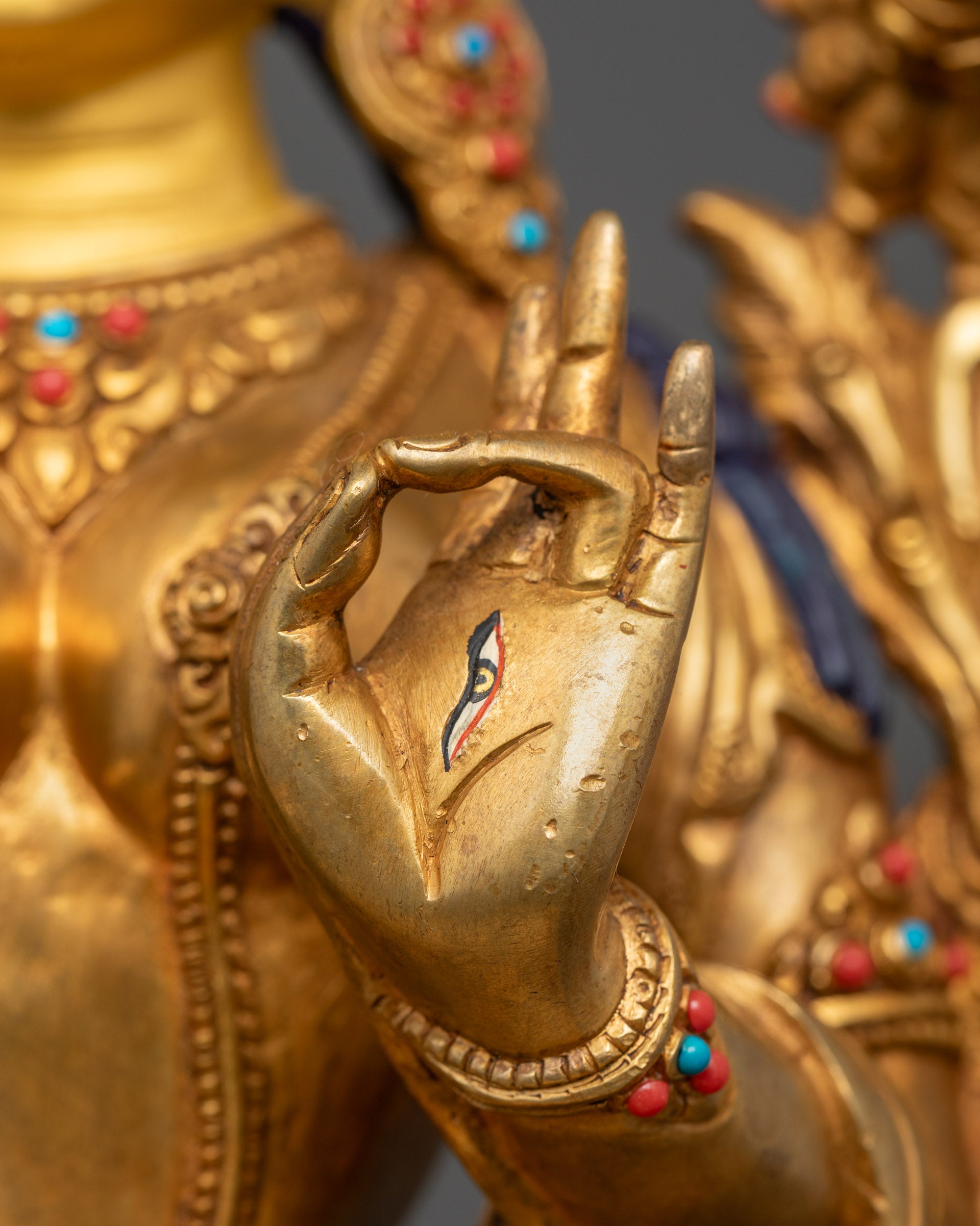 Divine White Tara Statue for Long Life and Compassion