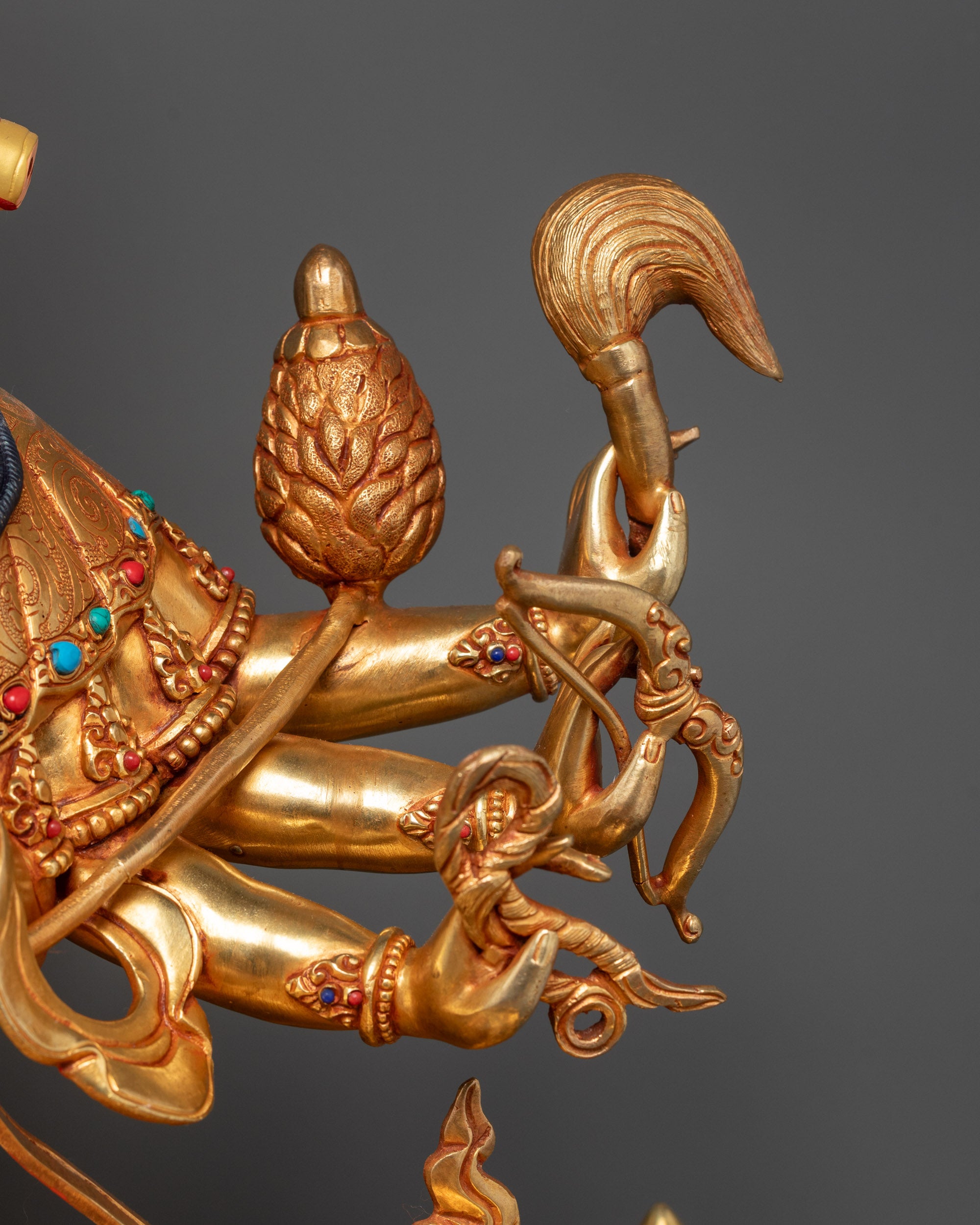 Goddess Marichi Statue | Handmade Buddhist Sculpture from Nepal