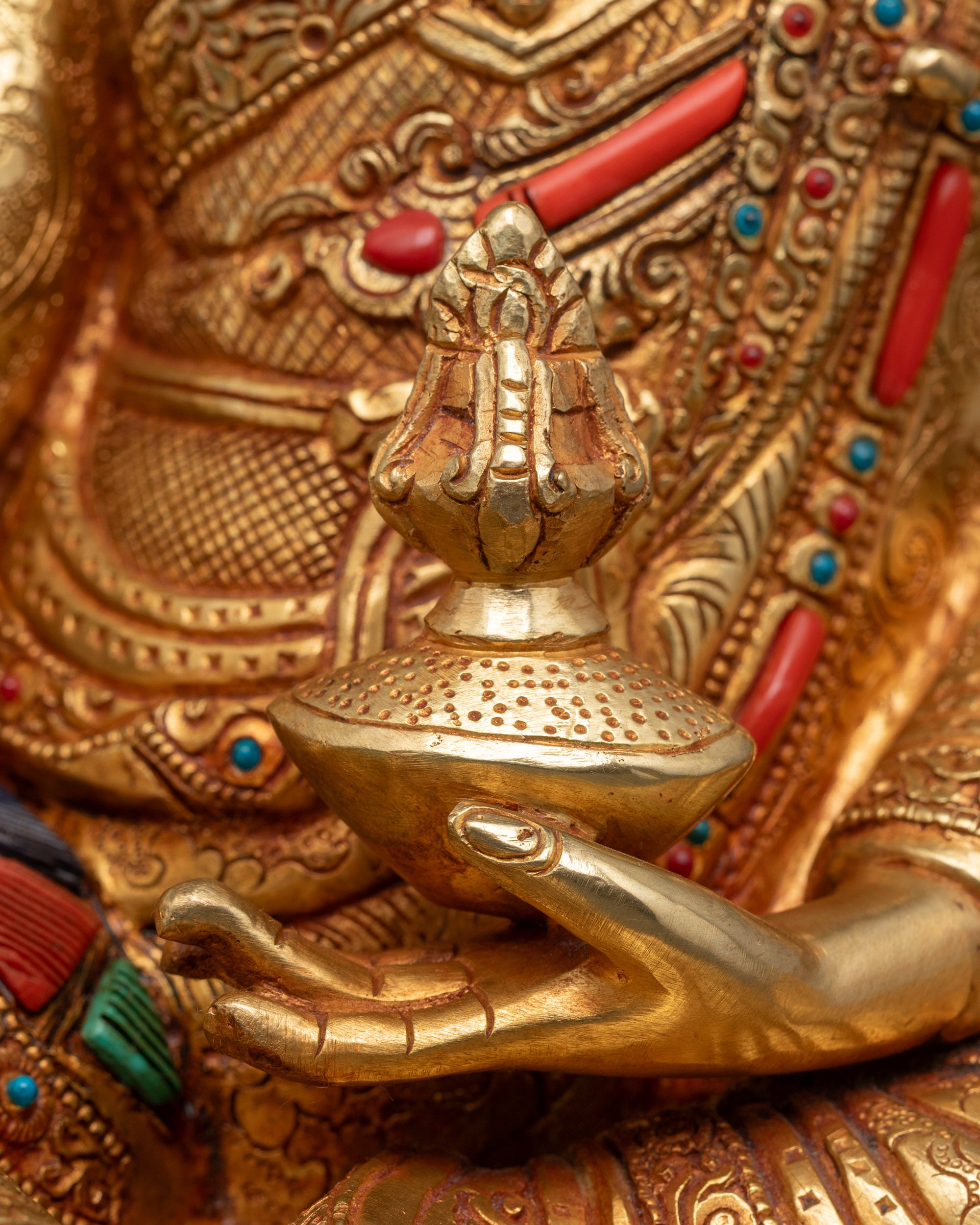 Authentic Guru Rinpoche Statue | Padmasambhava Buddhist Master