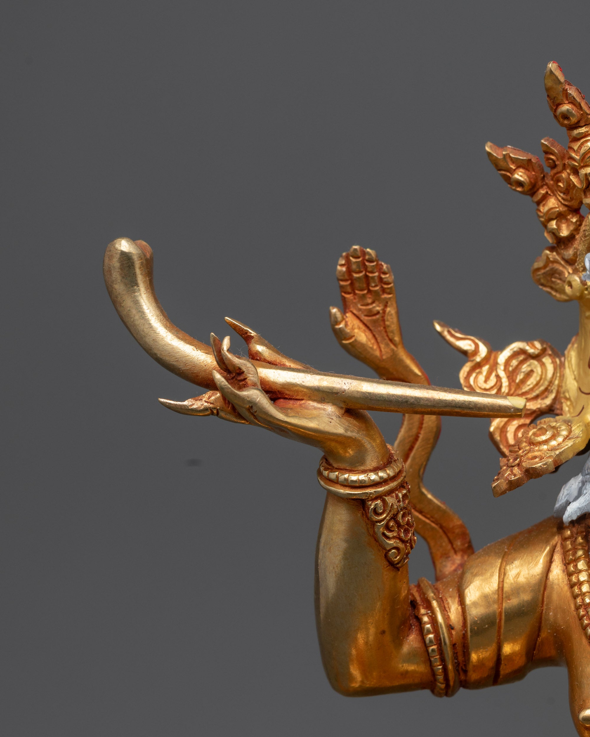 Brahmanrupa Mahakala Statue | Traditional Tantric Buddhist Statue