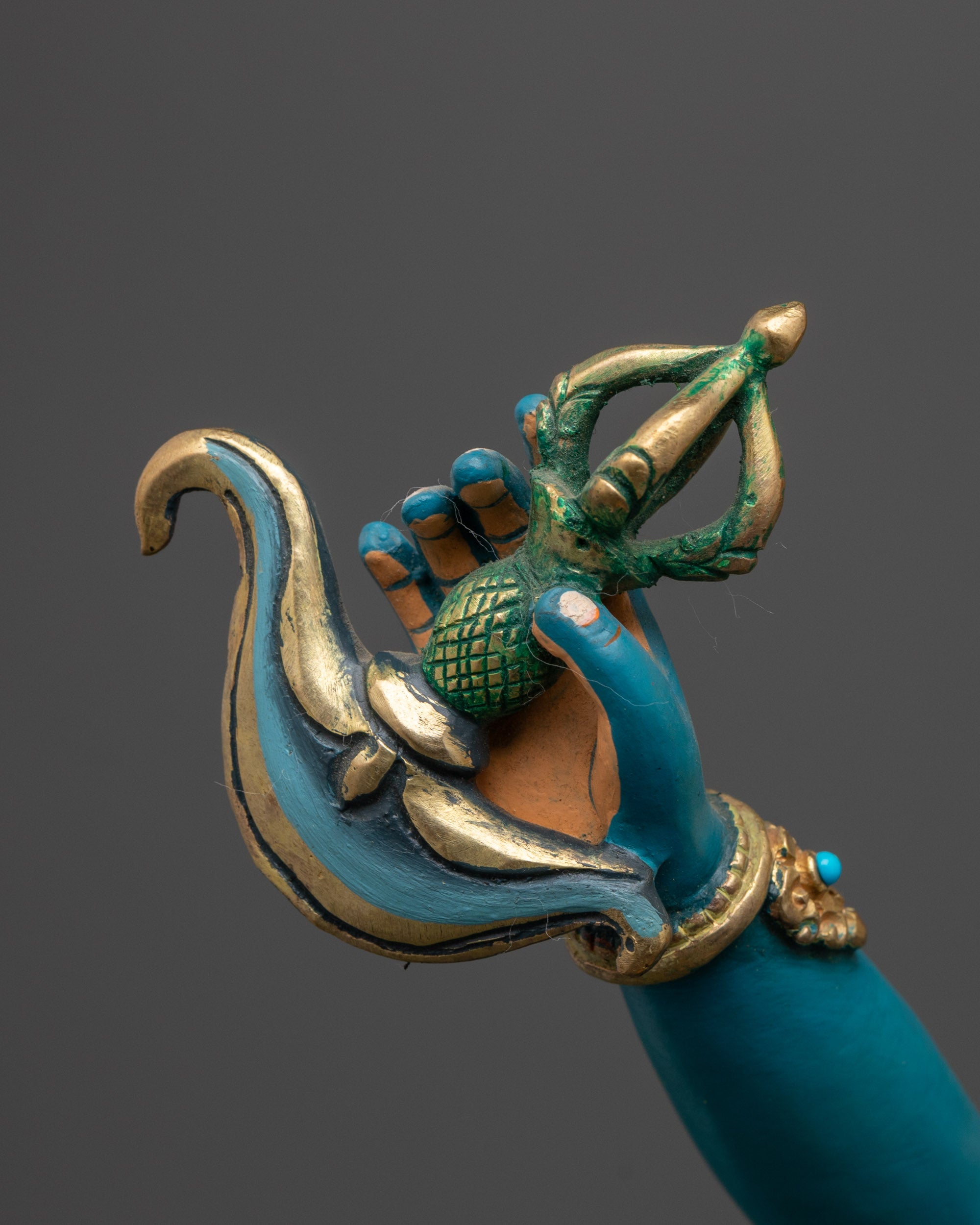 Lion-headed Simhamukha Statue | Himalayan Statue of Fierce Dakini