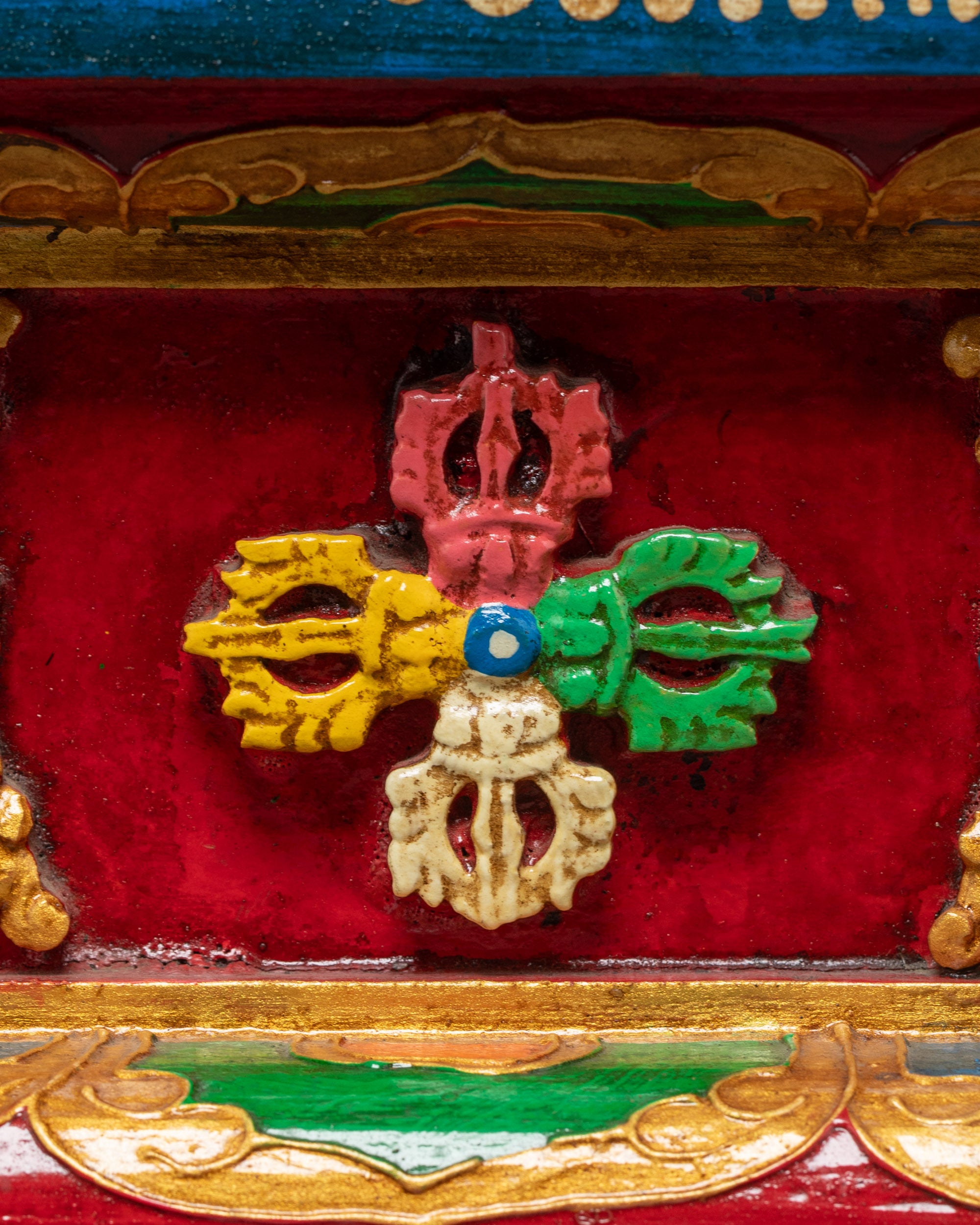Enthroned Lord Shakyamuni Buddha Statue from Nepal | Spiritual Artwork