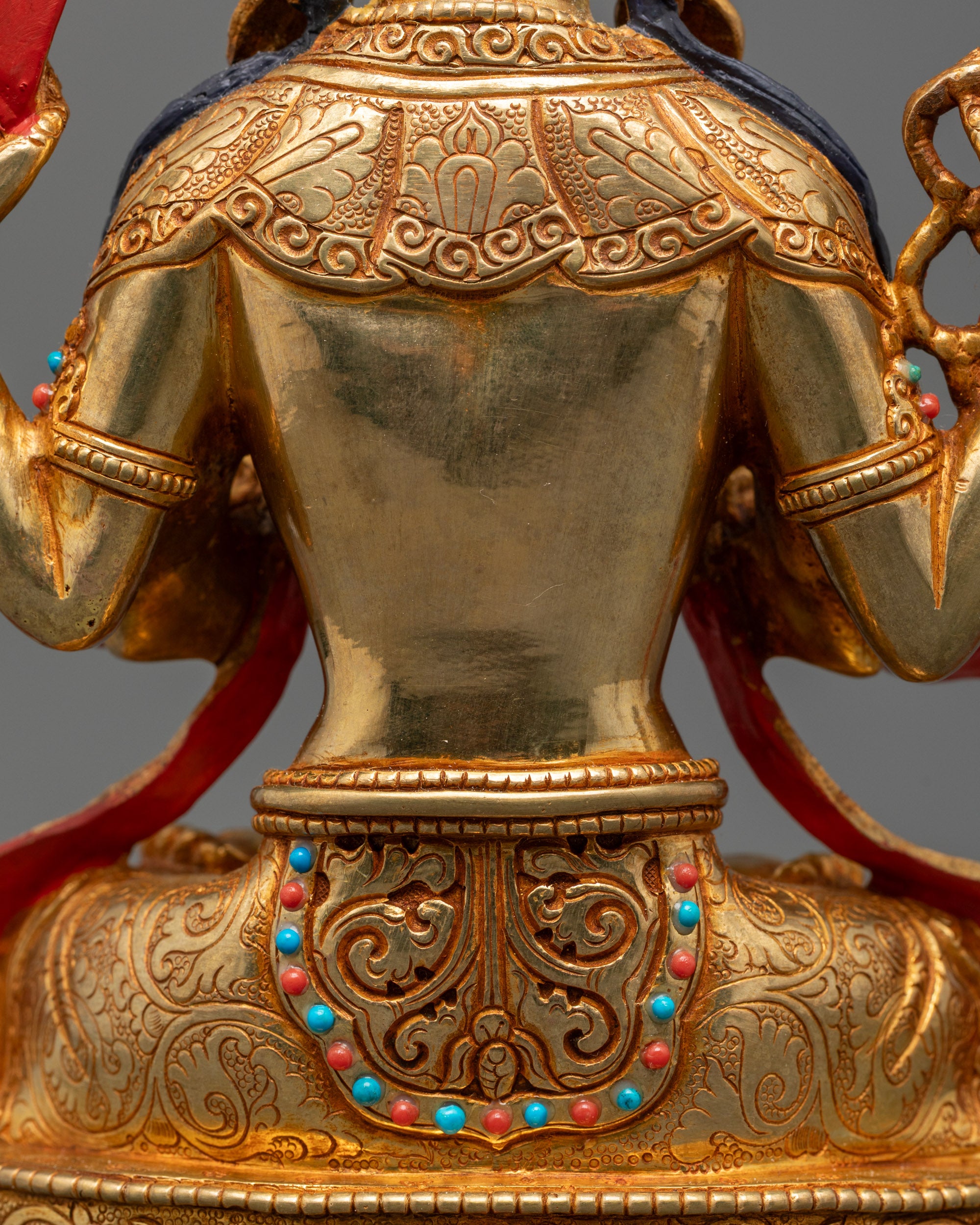 Handmade Chenrezig Statue from Nepal | Tibetan Avalokiteshvara