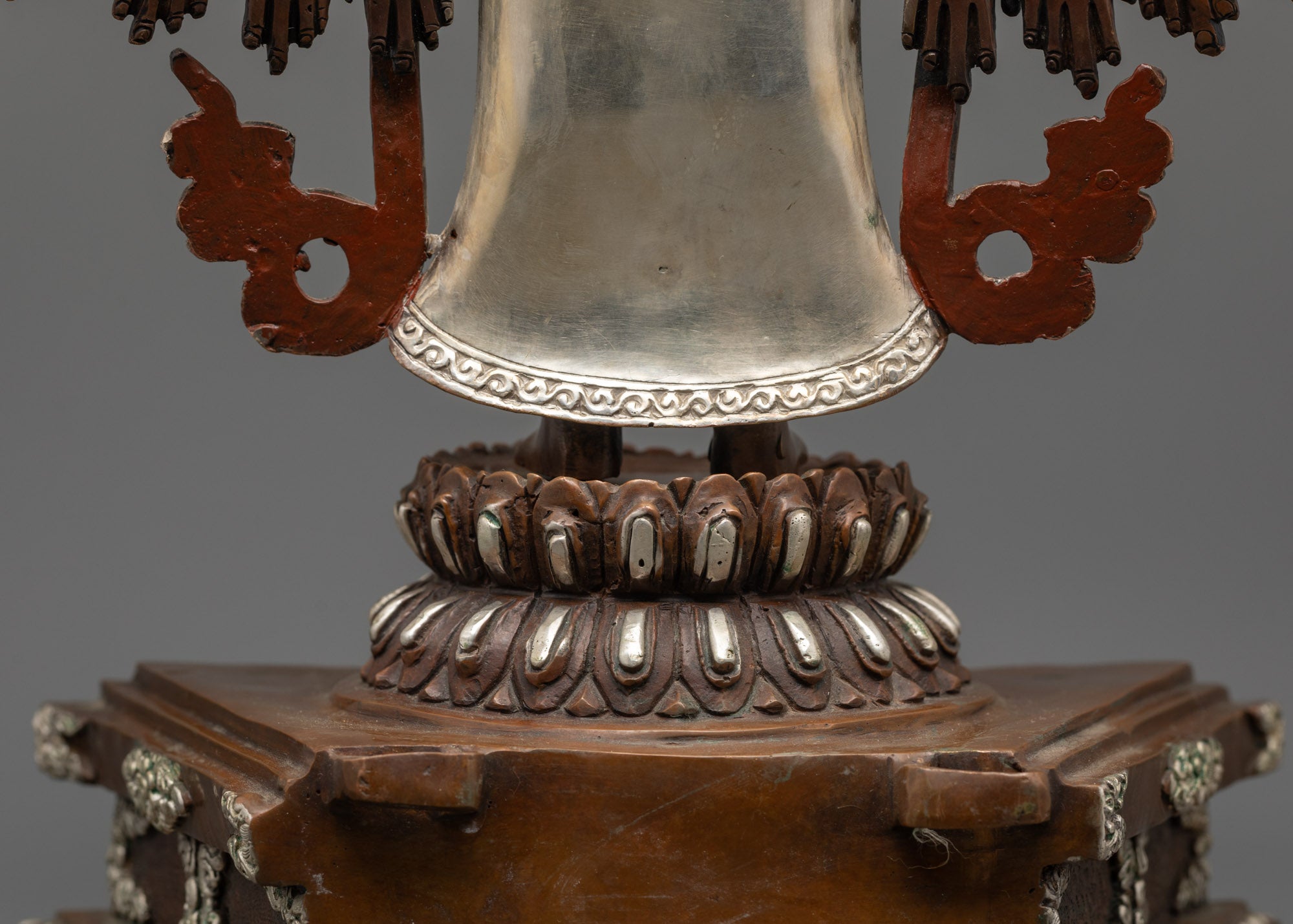 Oxidized 1000 Armed Chenrezig Statue | Spiritual Sculpture from Nepal
