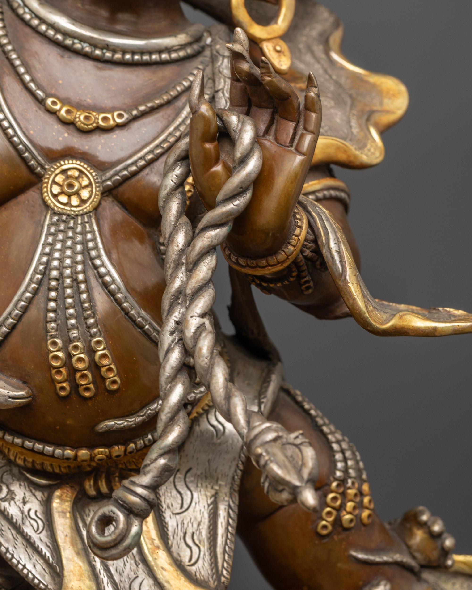 Protector Vajrapani Sculpture | The Thunderbolt Bearer Statue