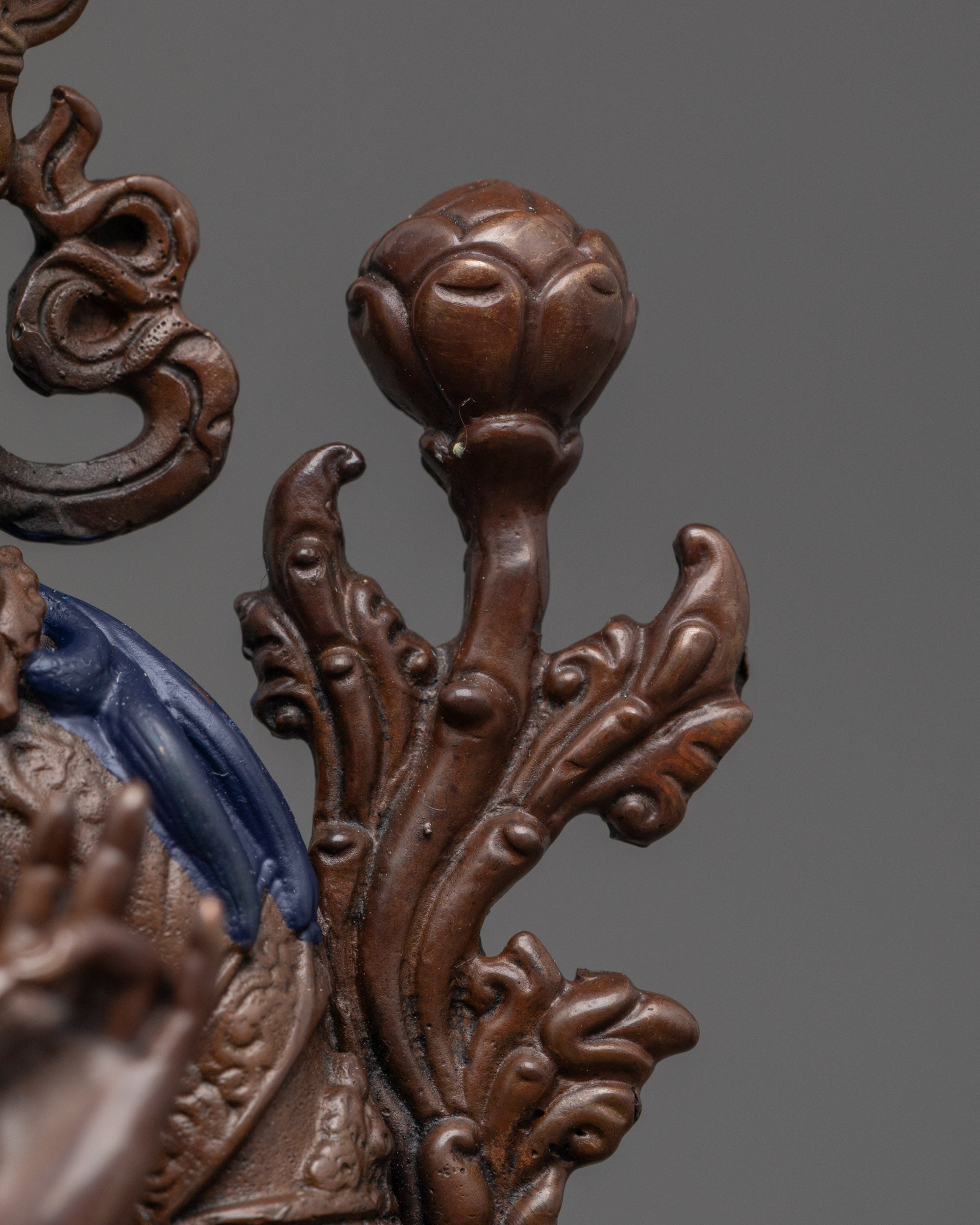 Oxidized Green Tara Statue | Handcrafted Tibetan Buddhist Deity