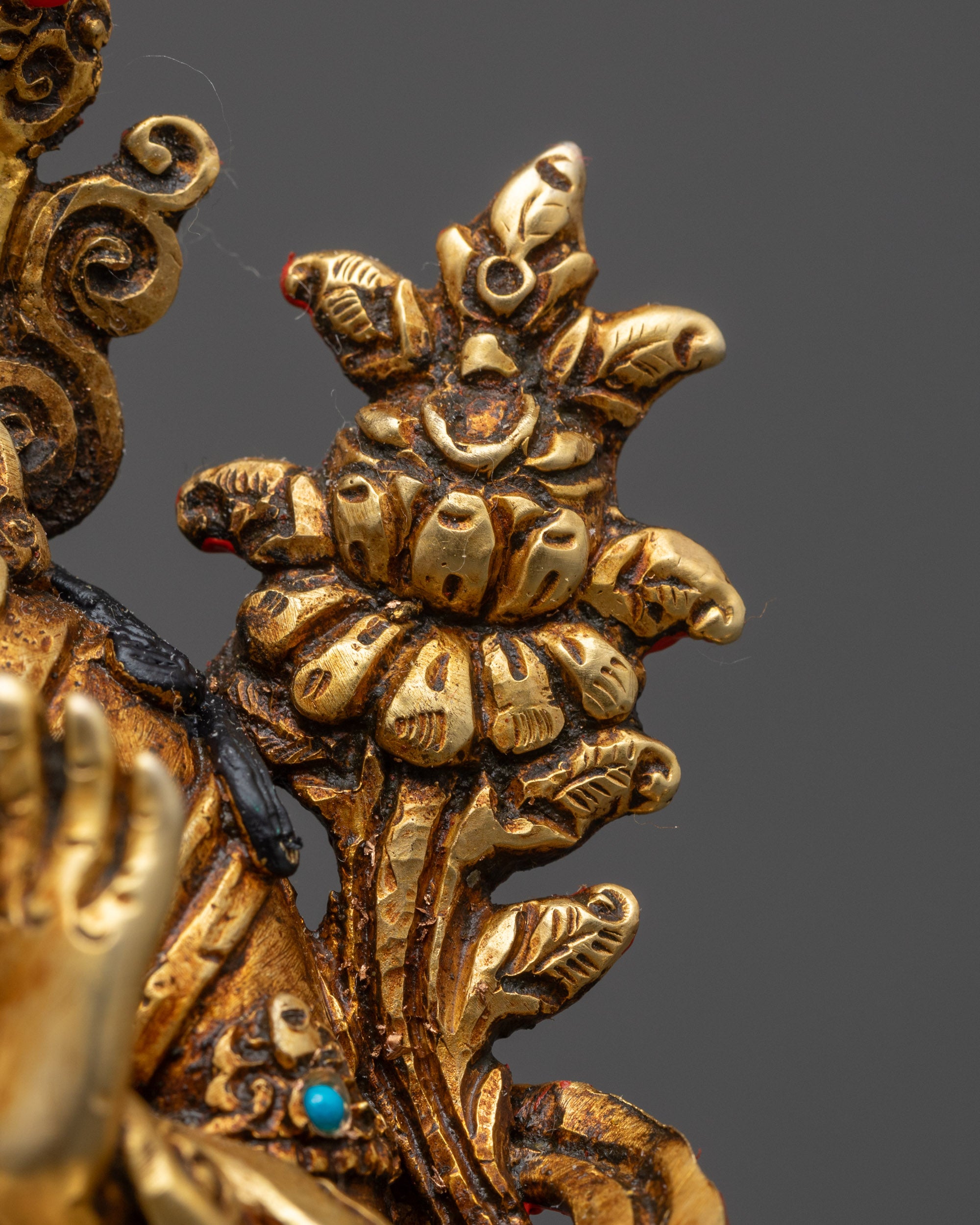 Simhada Manjushri Statue | Himalayan Bodhisattva of Insight and Clarity