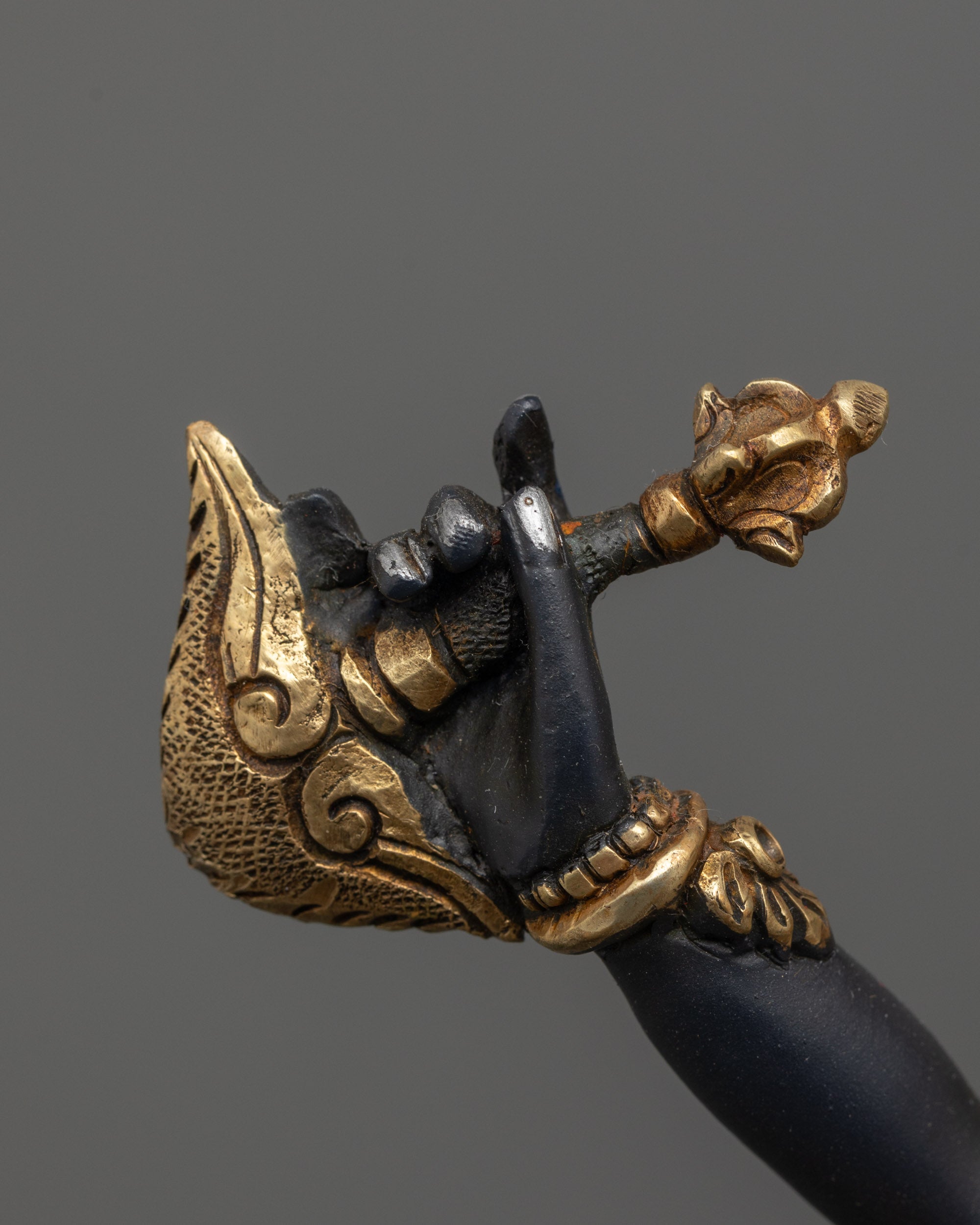Dakini Singha Mukha Statue | Handcrafted Nepalese Buddhist