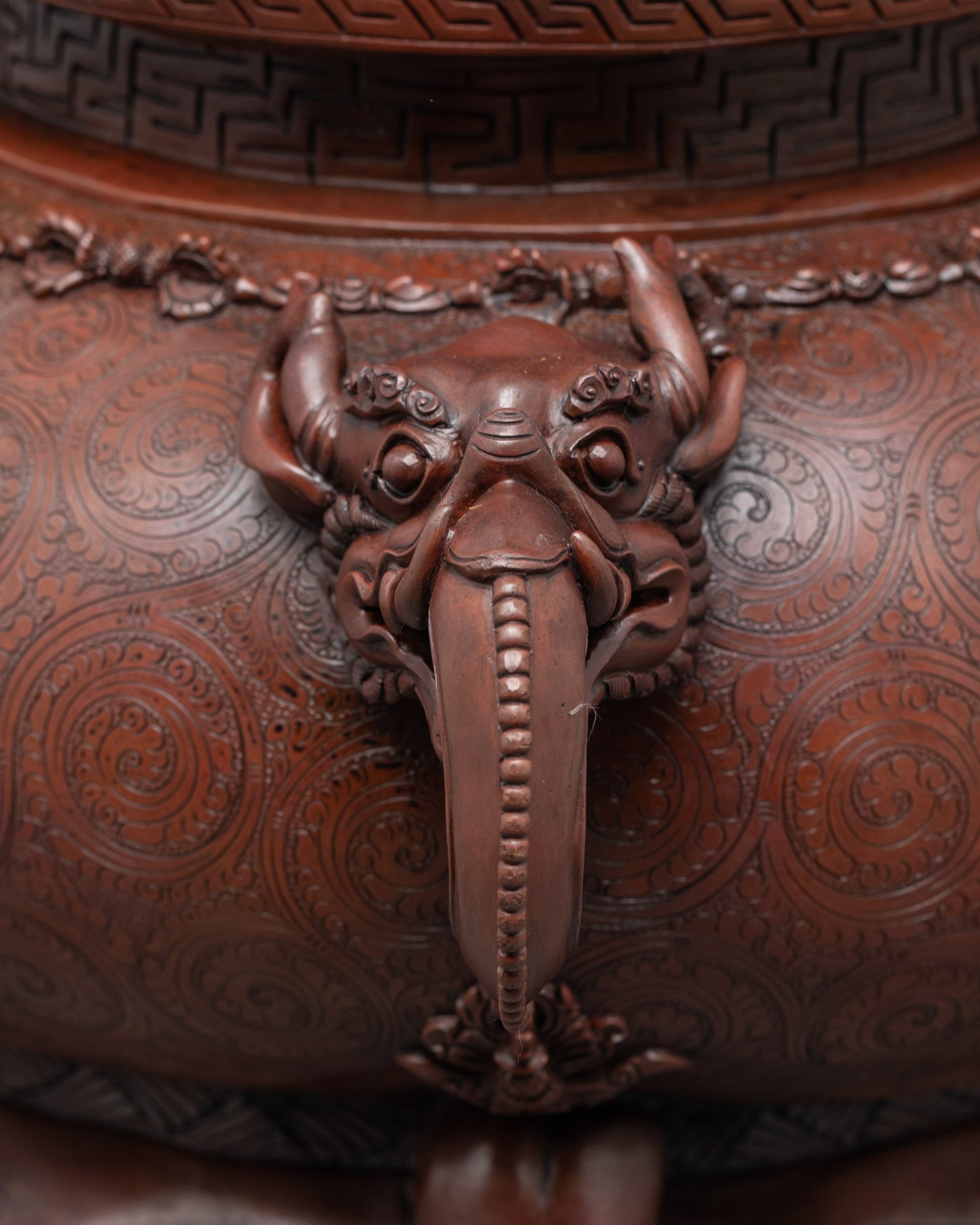 Oxidized Vajradhaka Statue | Spiritual Buddhist Decor from Nepal