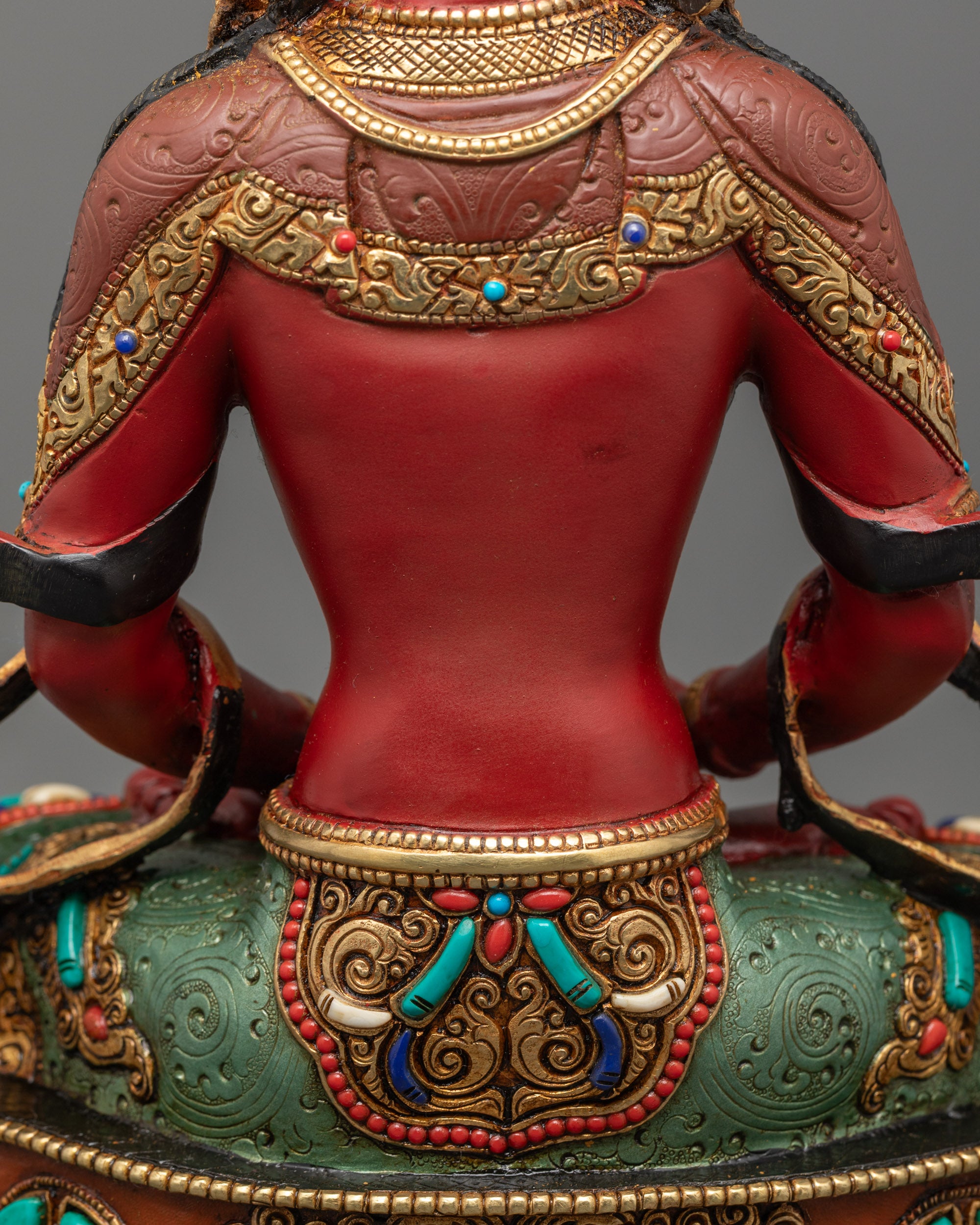 Longevity Buddha Amitayus Statue | Himalayan Buddhist Artwork