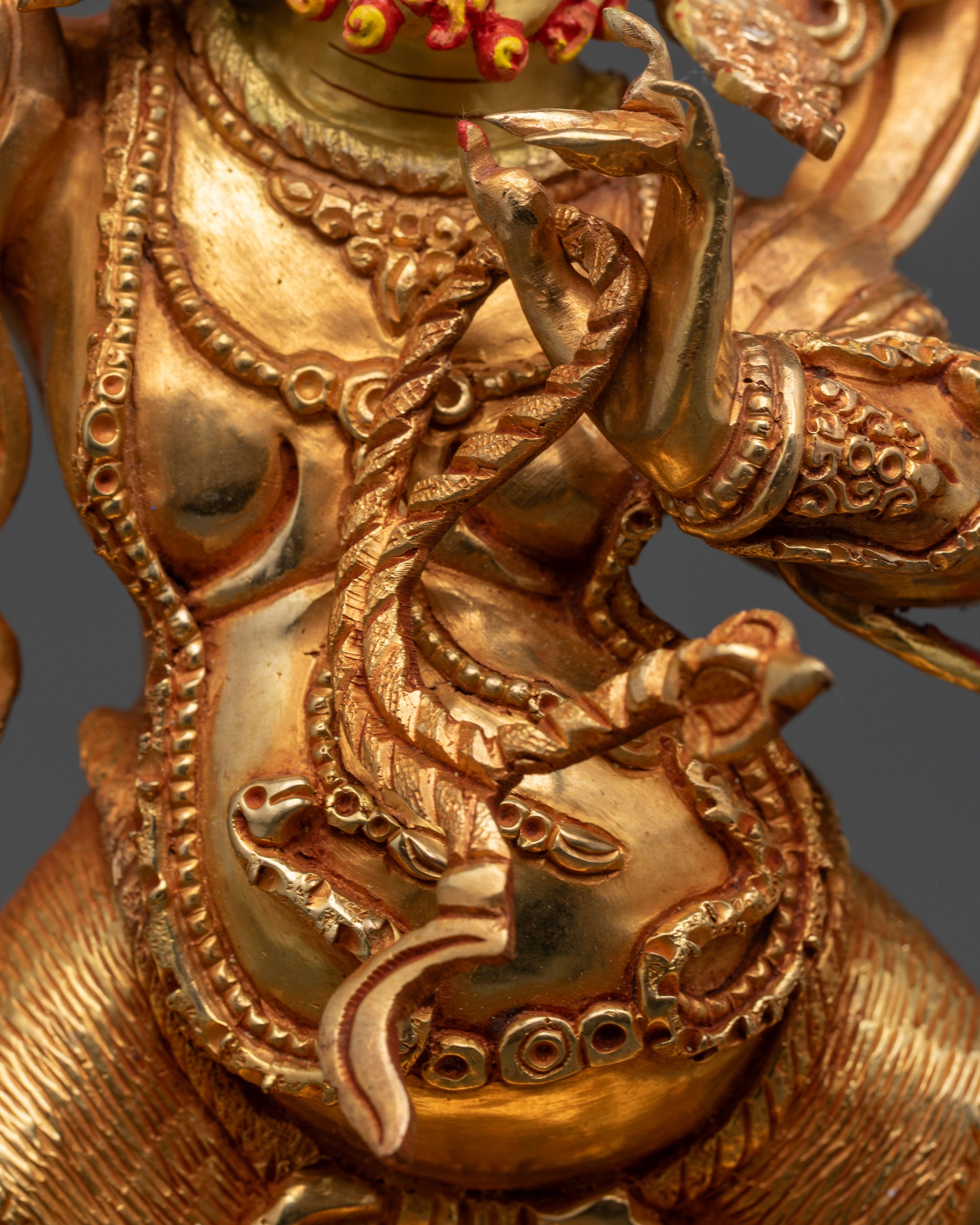 Sacred Bodhisattva Vajrapani Sculpture | Handmade in Patan Nepal