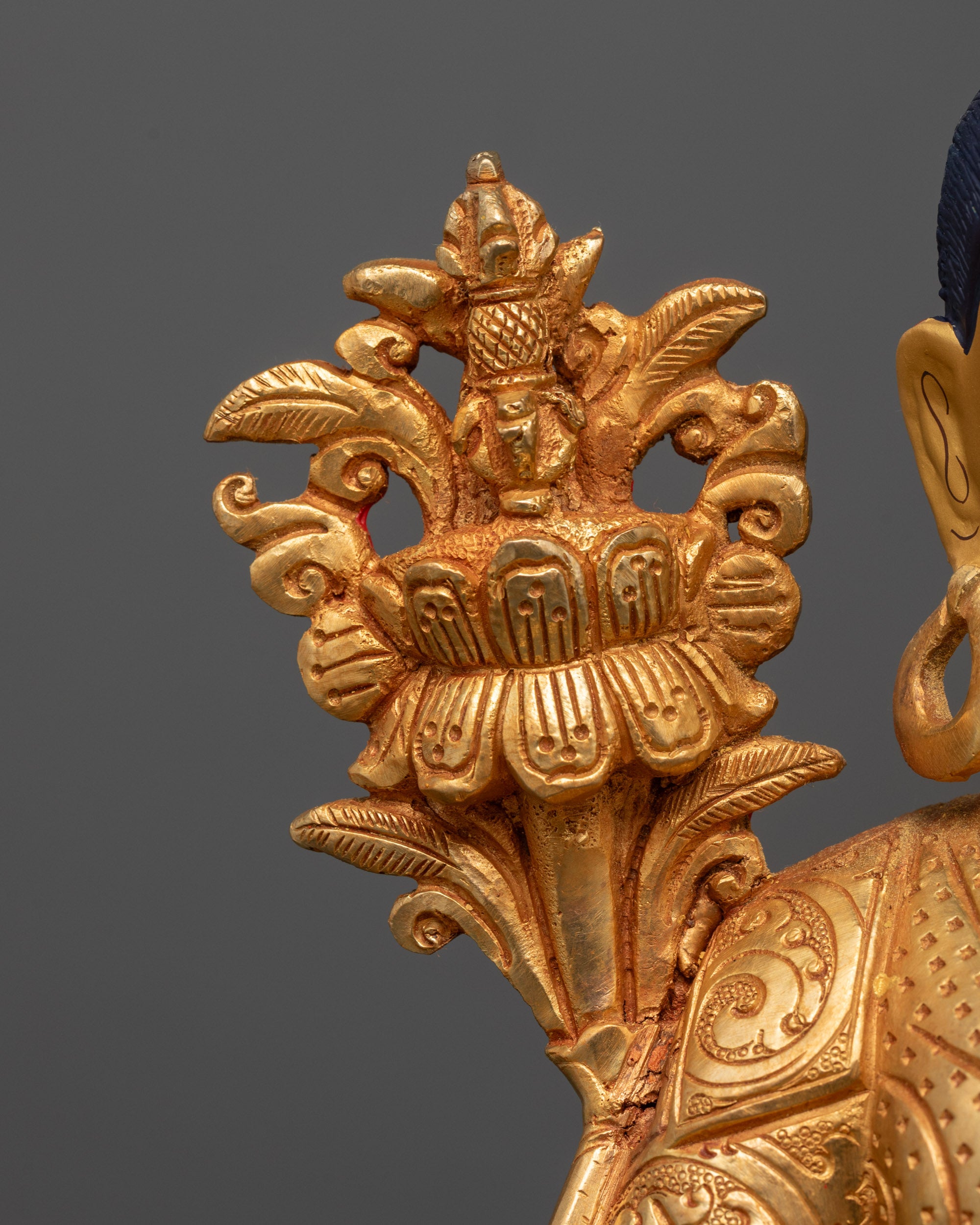 Handcrafted Buddhist Masters Statue Set | Traditional Himalayan Art
