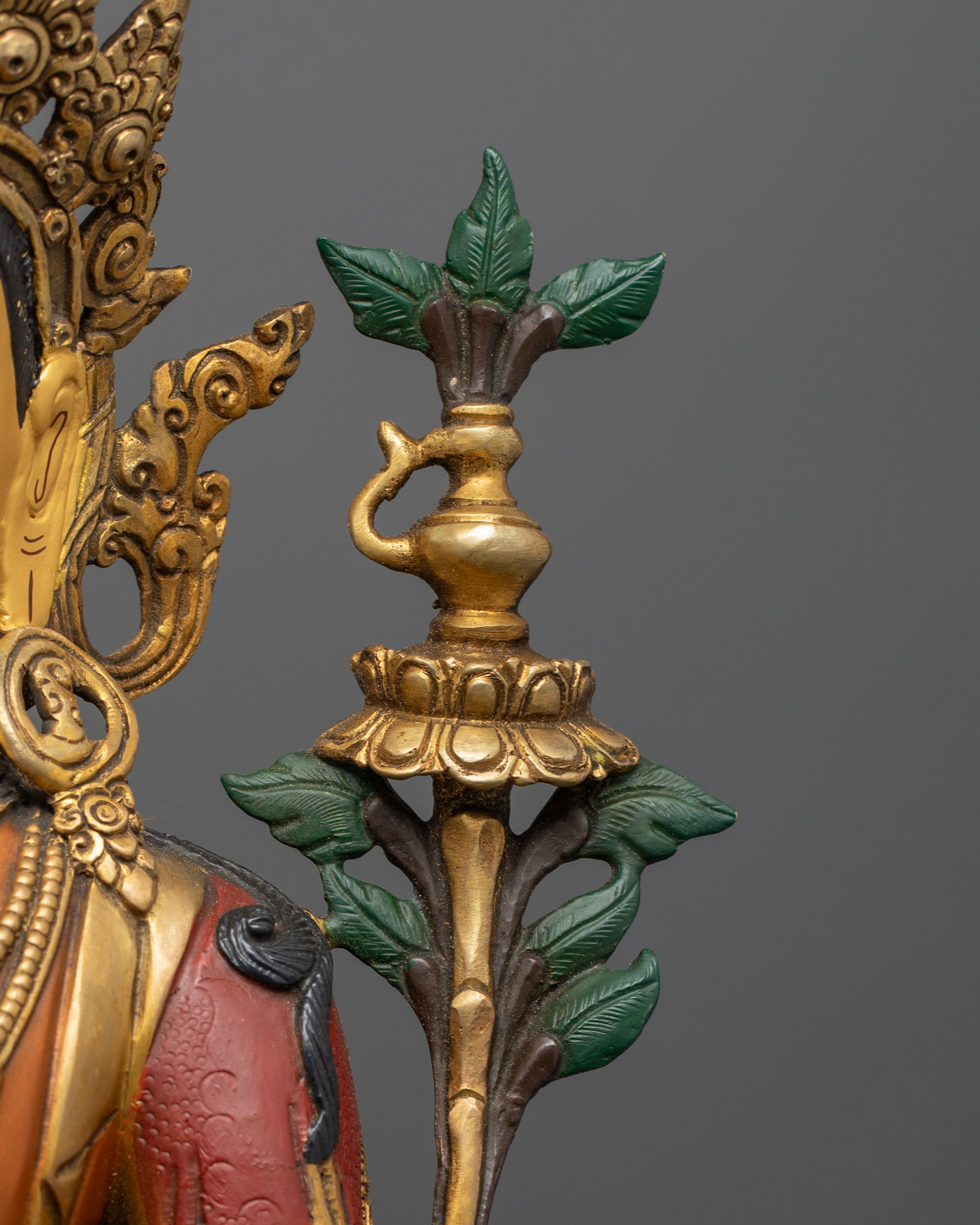 Serene Maitreya Buddha Statue | Traditional Buddhist Spiritual Idol