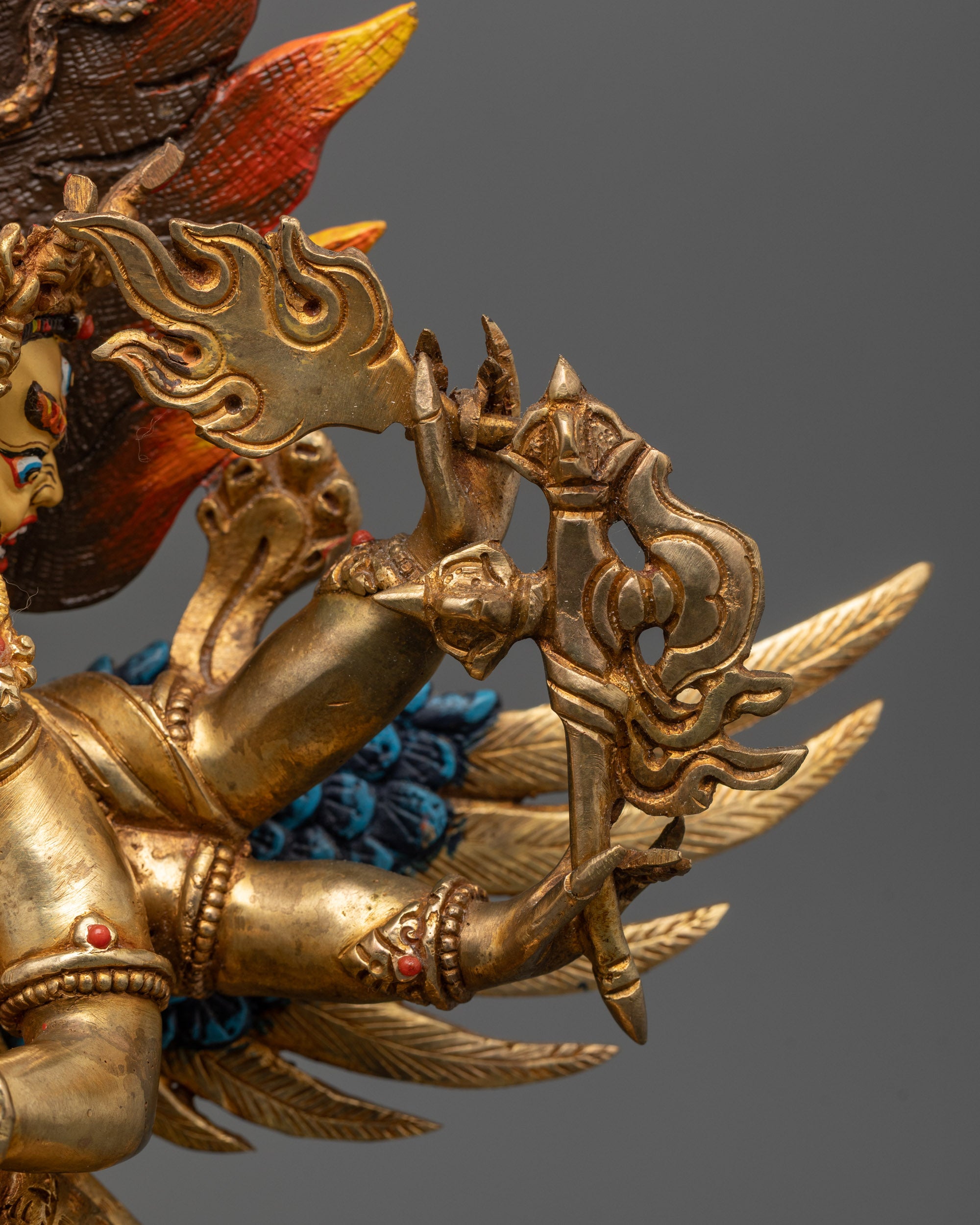 Vajrakilaya Consort Statue | Timeless Religious Art for Altar Spaces
