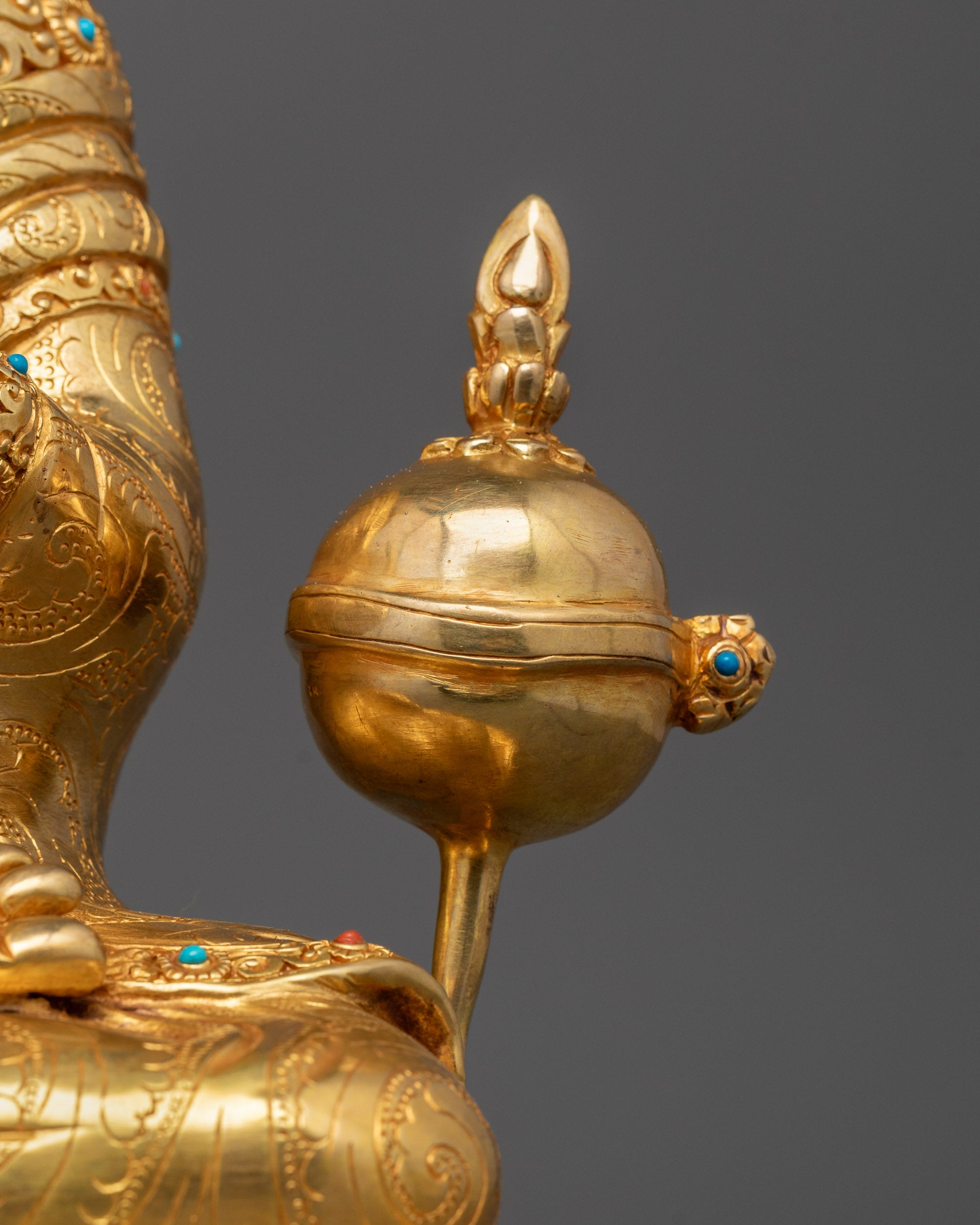 Buddhist Teacher Atisa Statue | Handcrafted Sculpture for Home Decor