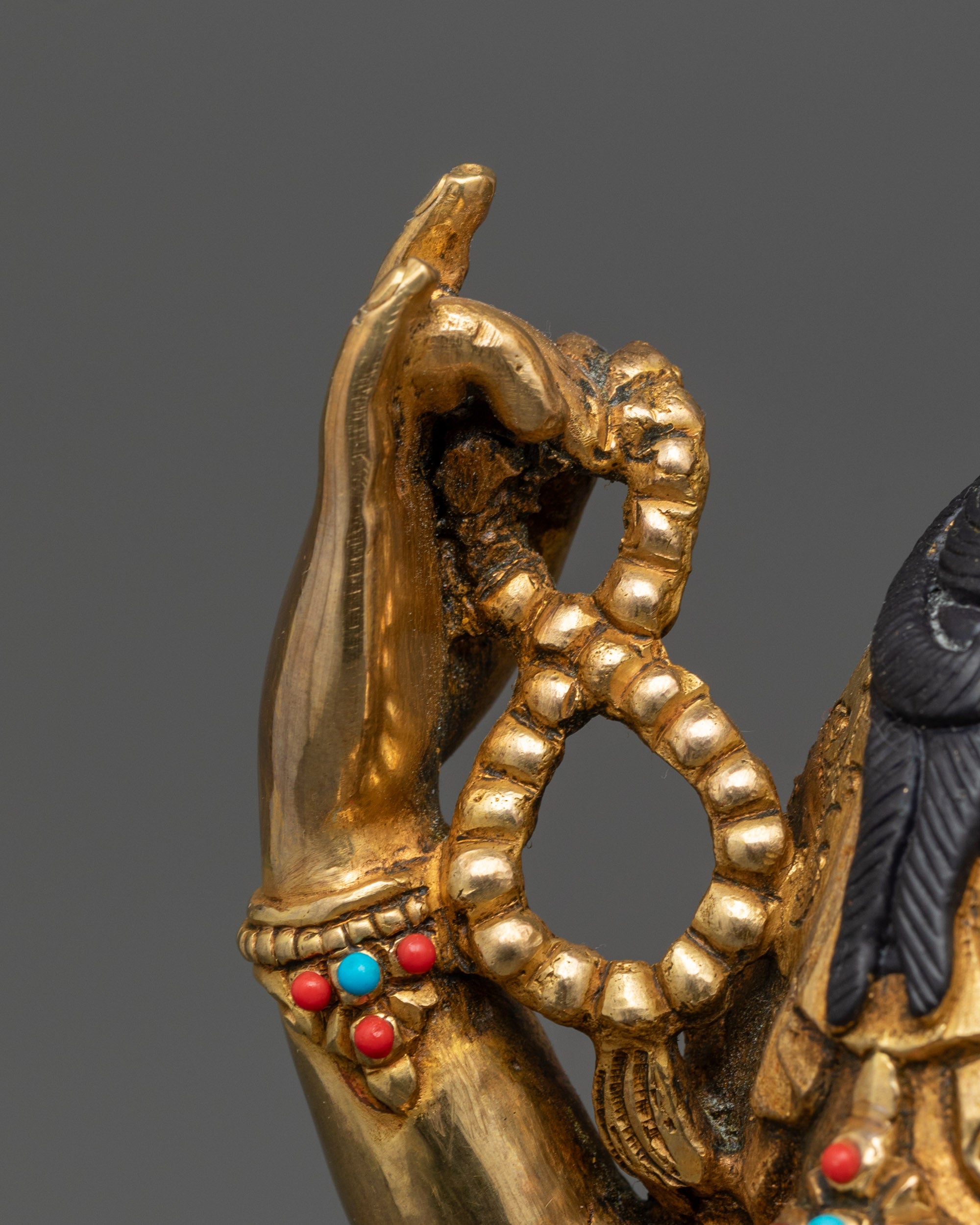 Nepalese Handmade Chenrezig Statue | Divine Compassion & Sacred Decor