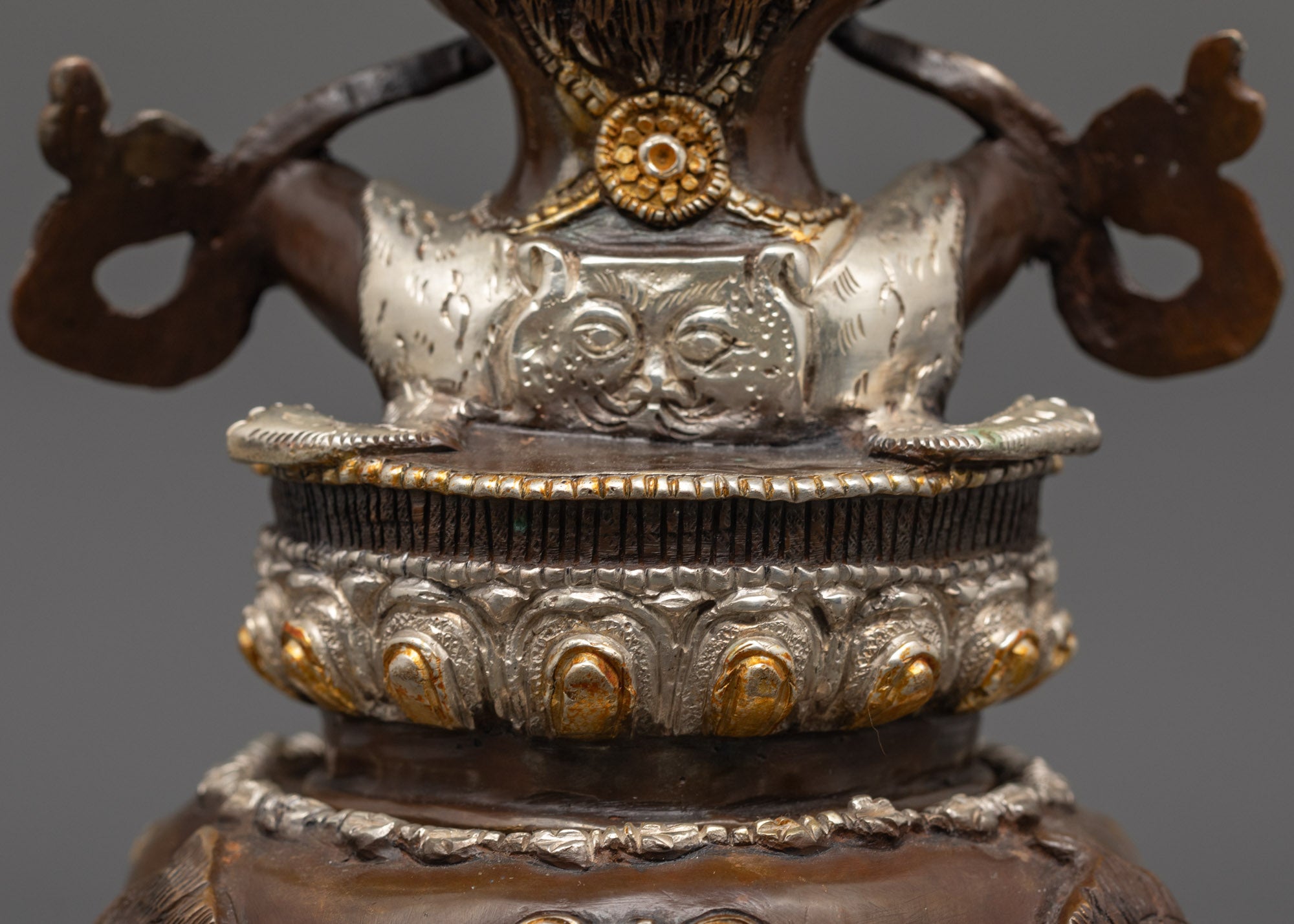 Dorje Kandro Statue | Oxidized Copper Buddhist Deity Sculpture
