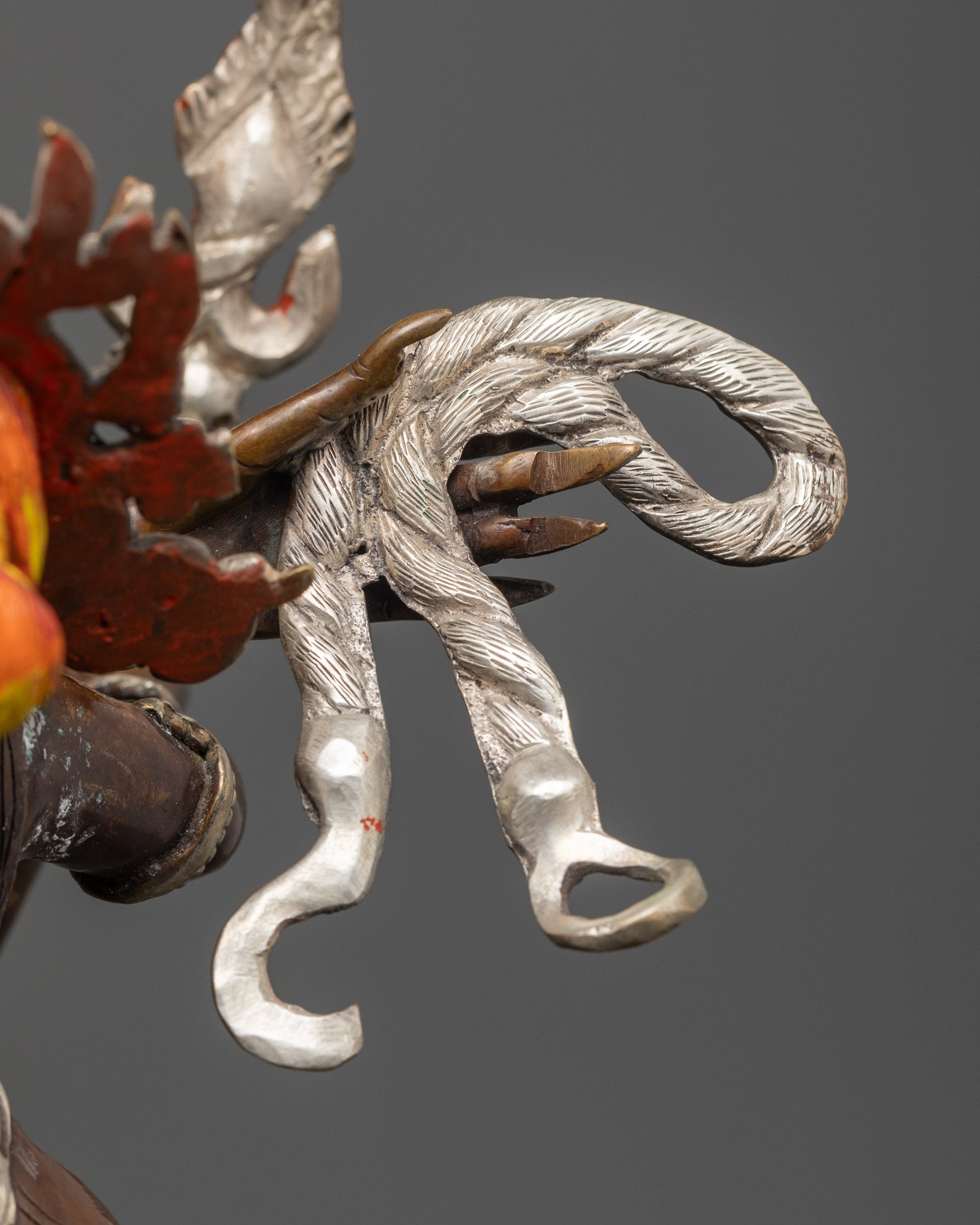 Premium Yamantaka with Consort Statue | Handcrafted Protector Deity