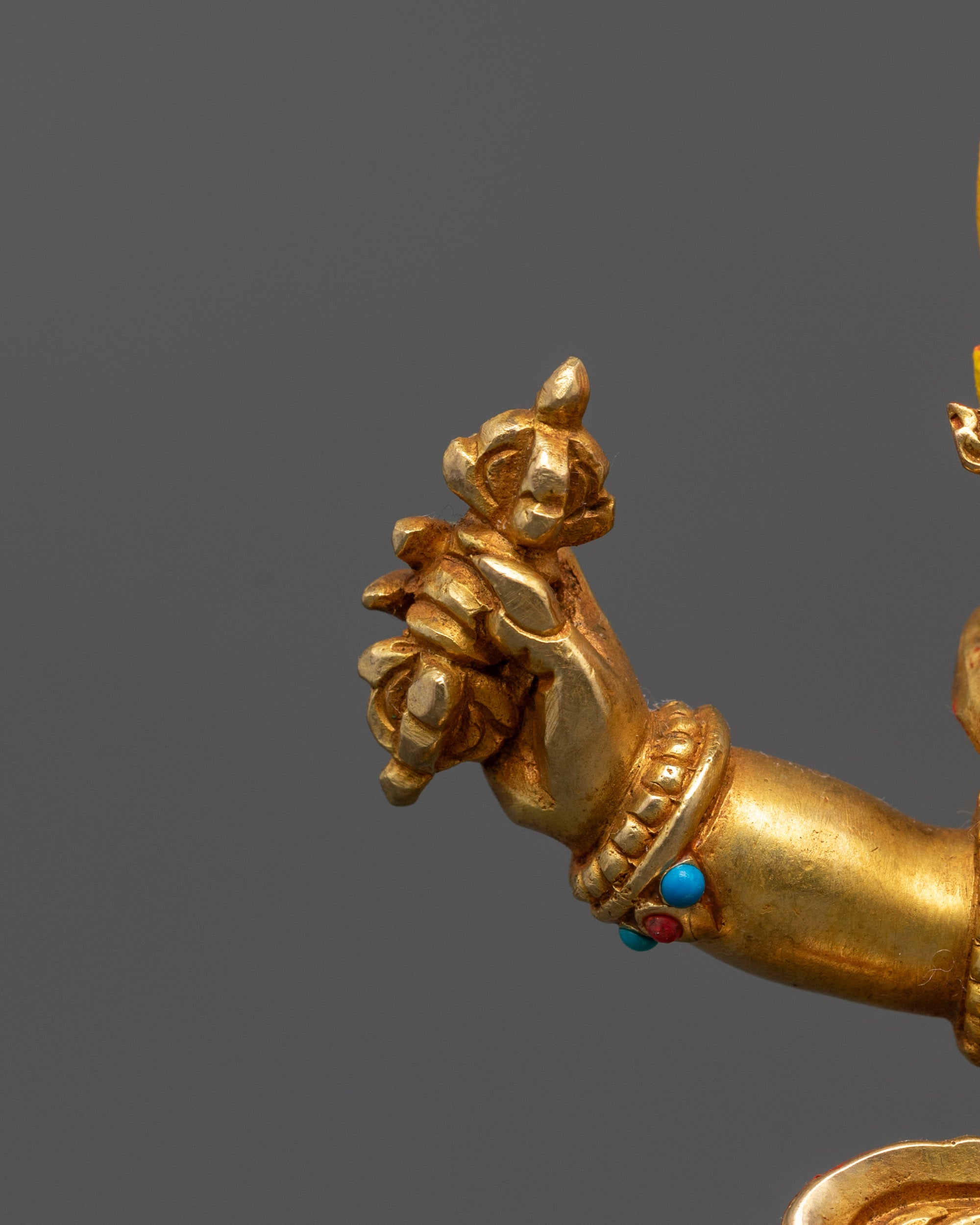 Tibetan Vajrapani Statue | Buddhist Wrathful Deity
