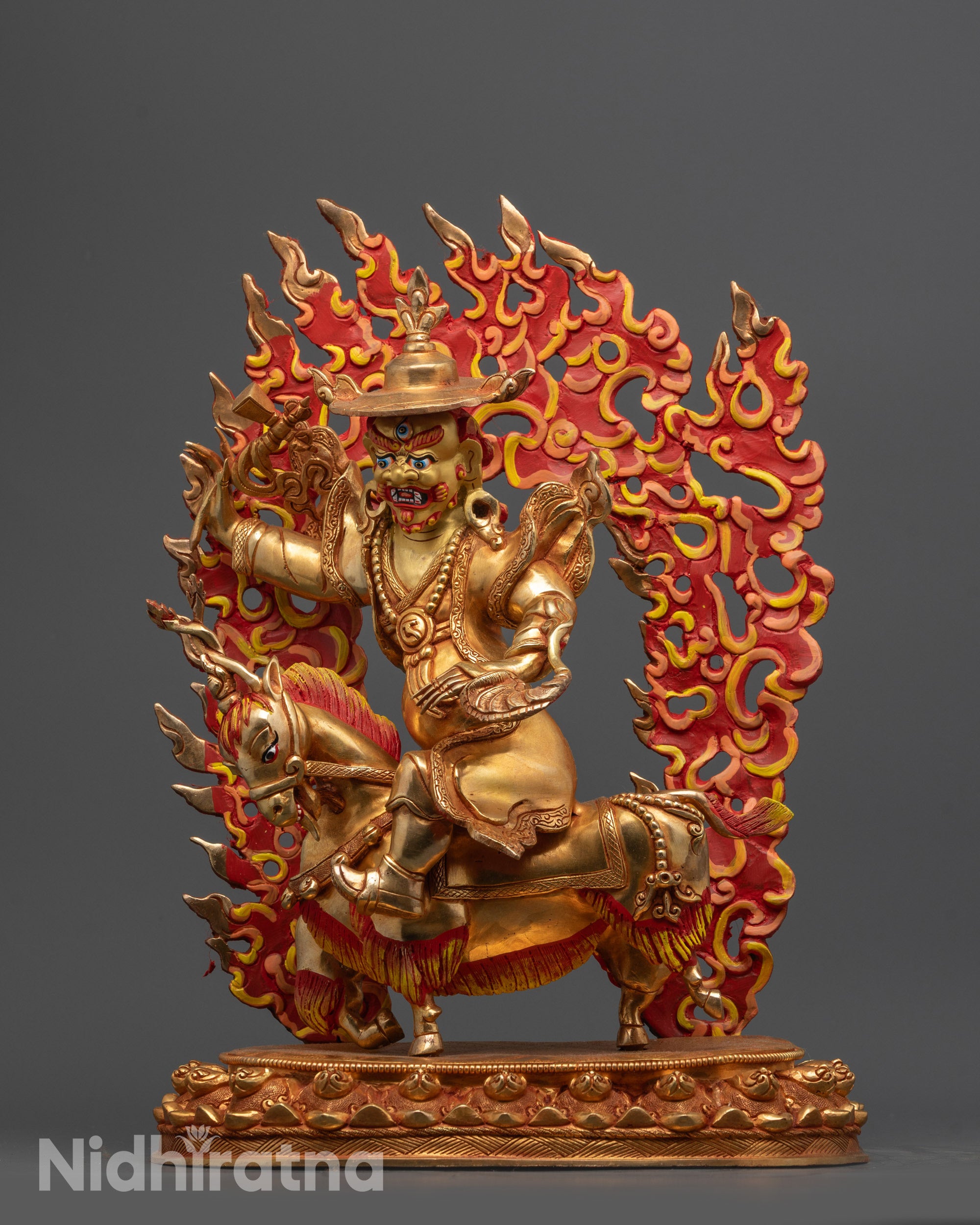 Tibetan Mahakala Statue