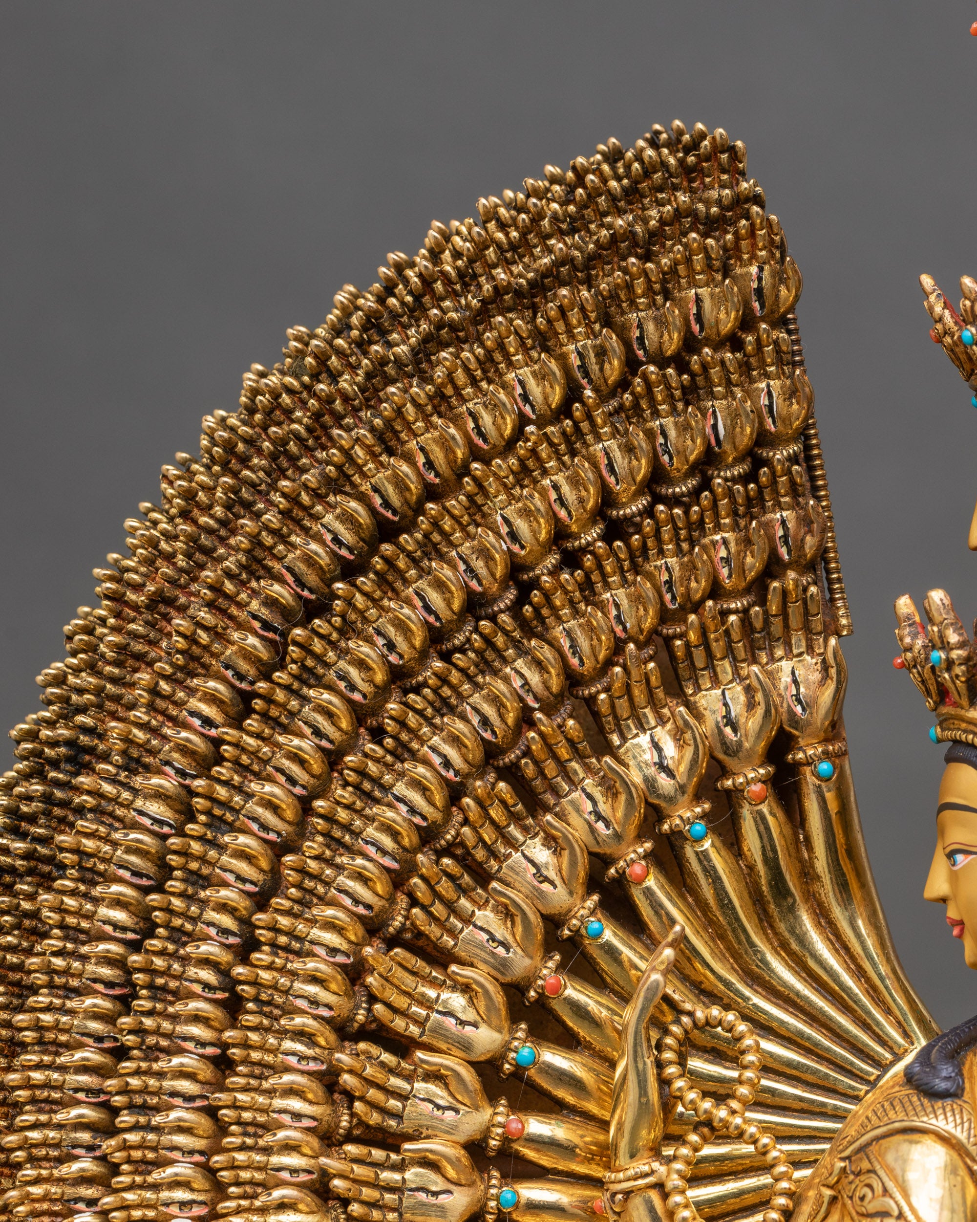 1000 Armed Chenrezig Statue | Sahasrabhuja Avalokiteshvara Sculpture