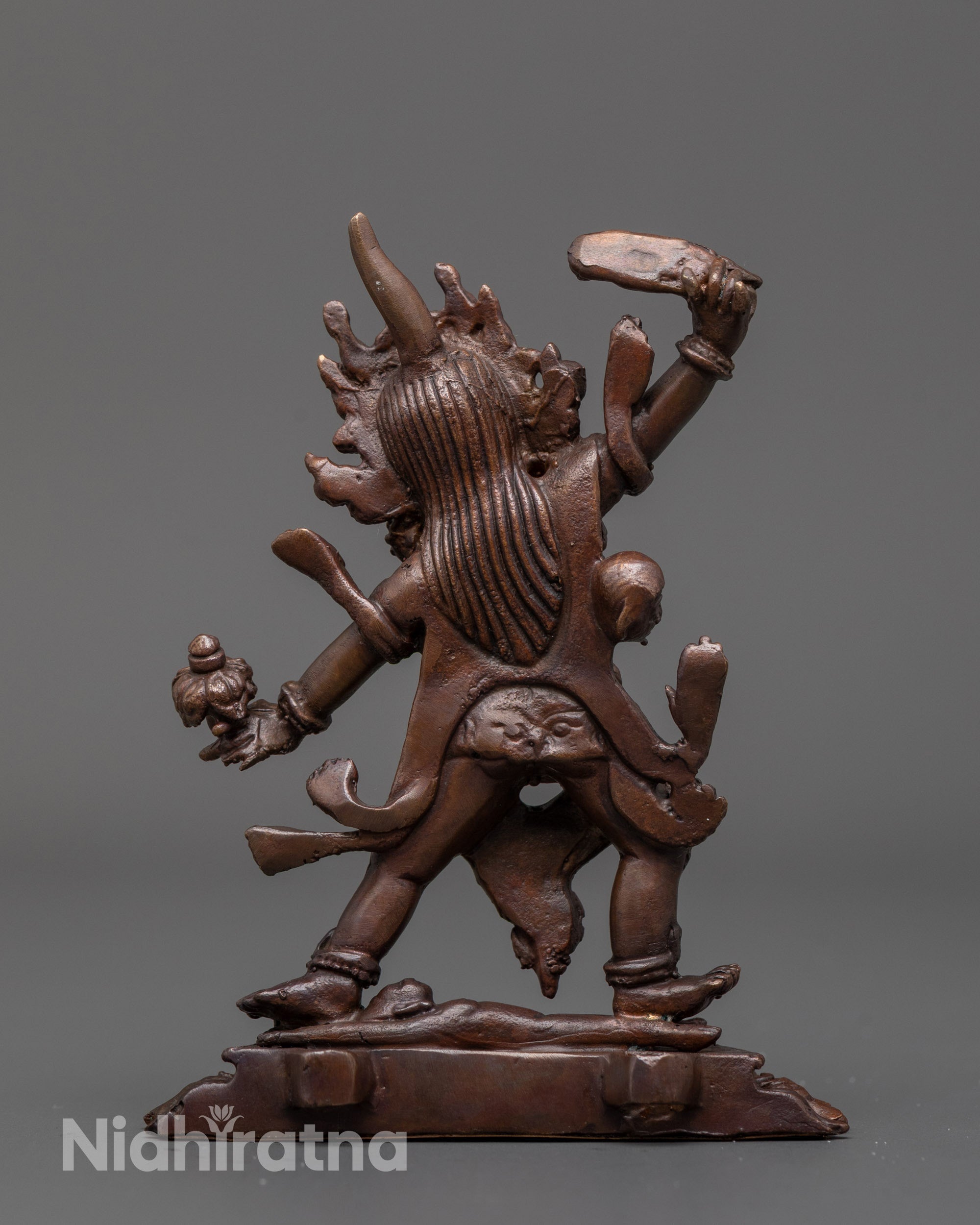 Traditional Ekajati Statue for Protection and Obstacle Removal