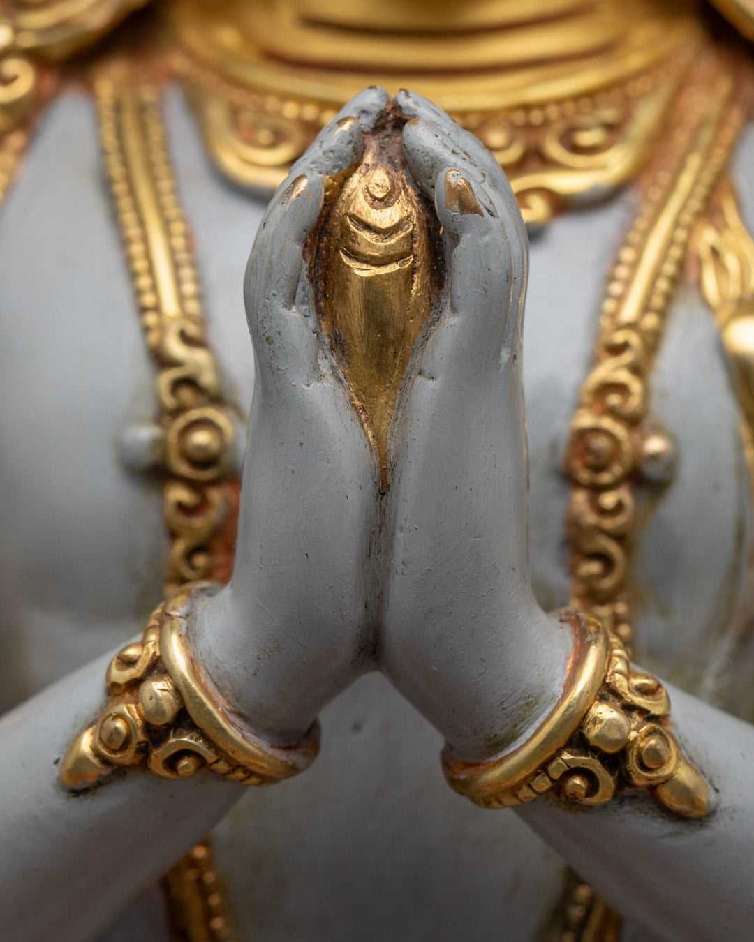 Chenrezig Copper Statue | Compassionate Bodhisattva