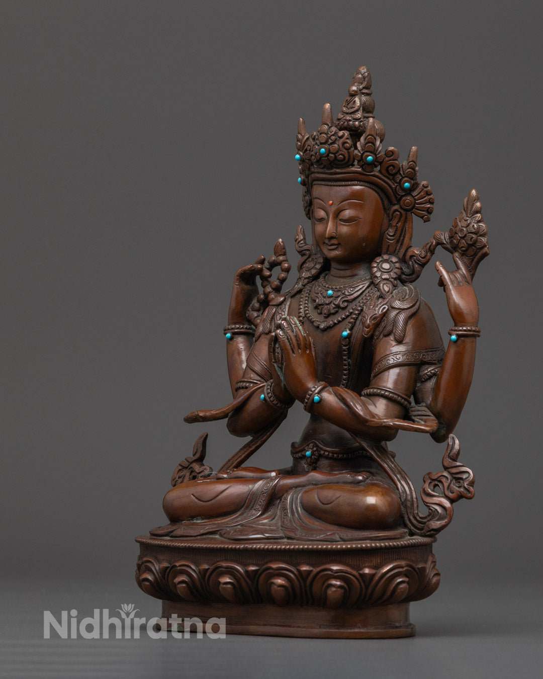 Statue of Chenrezig | Handmade Sculpture of Avalokiteshvara