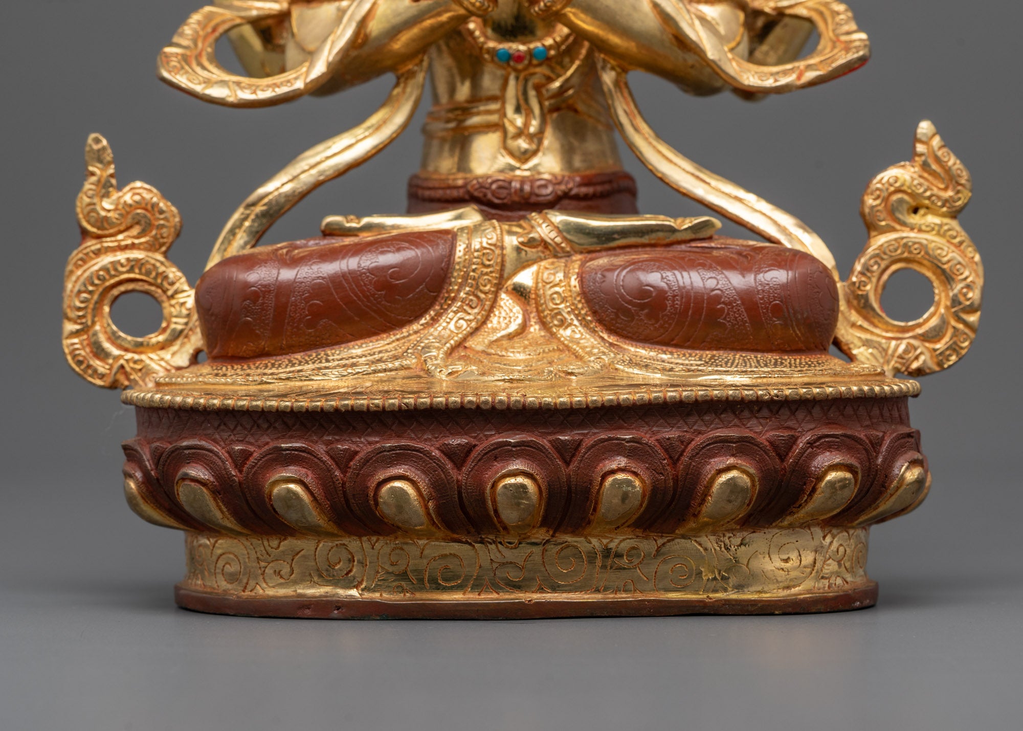 Handcrafted Chenrezig Statue | Tibetan Avalokiteshvara Bodhisattva Idol