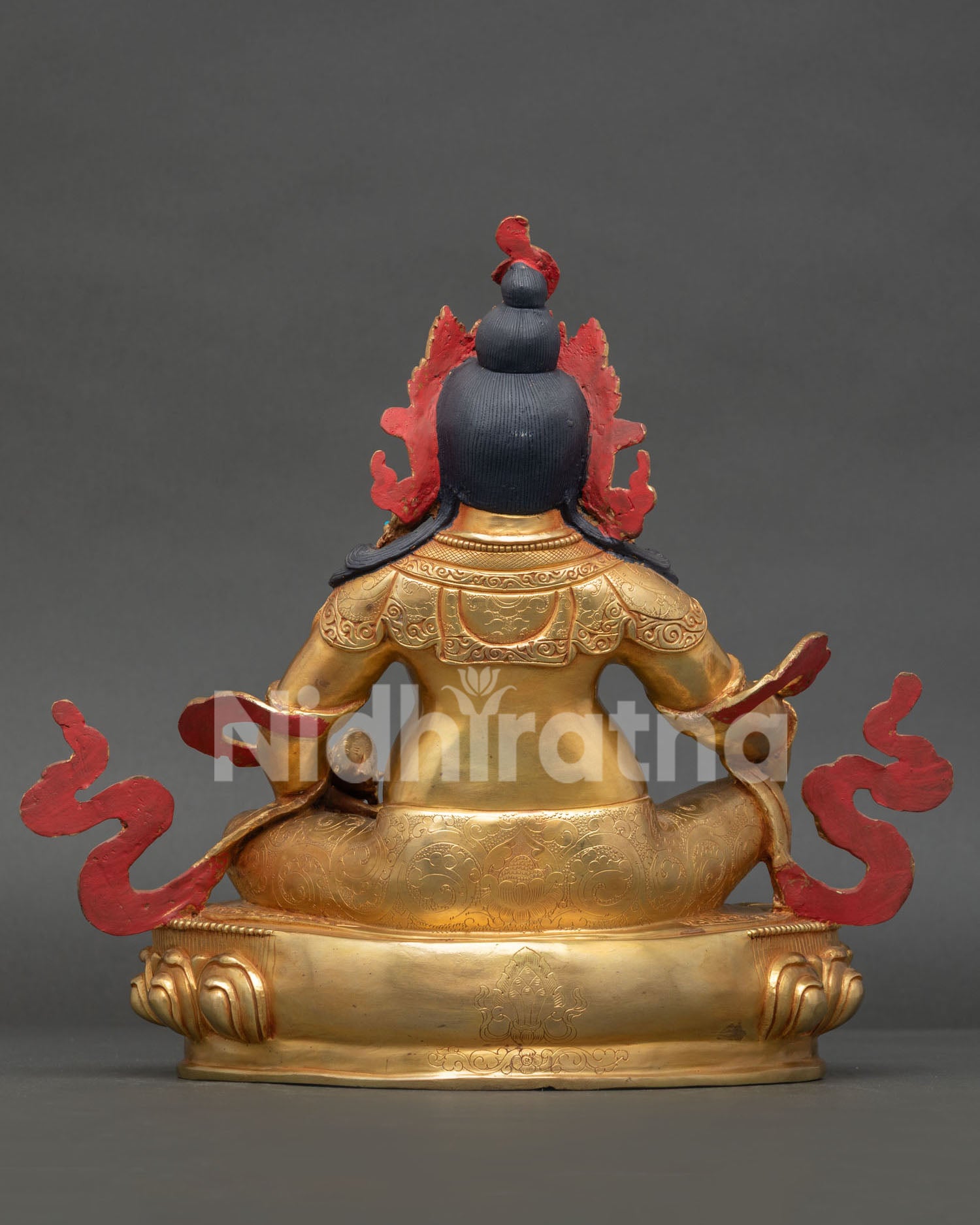 Dzambhala sculpture representing abundance, generosity, and the removal of financial obstacles