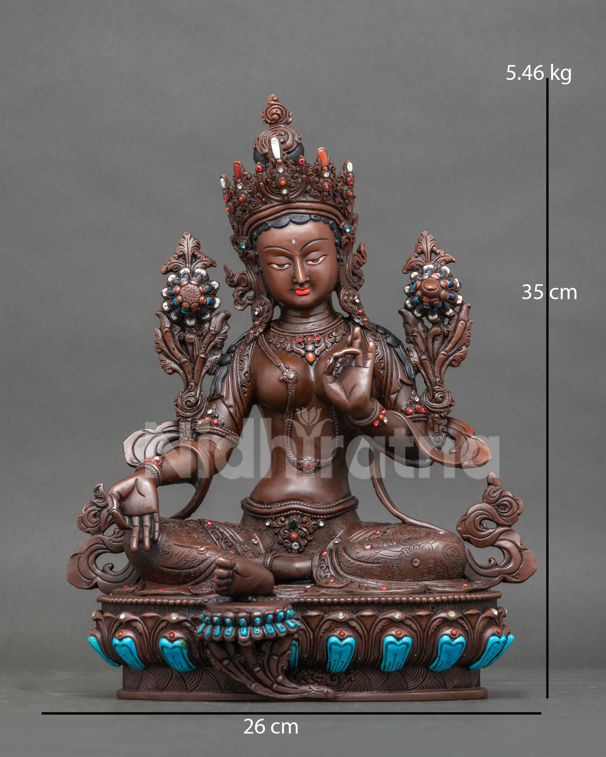 Green Tara Statue
