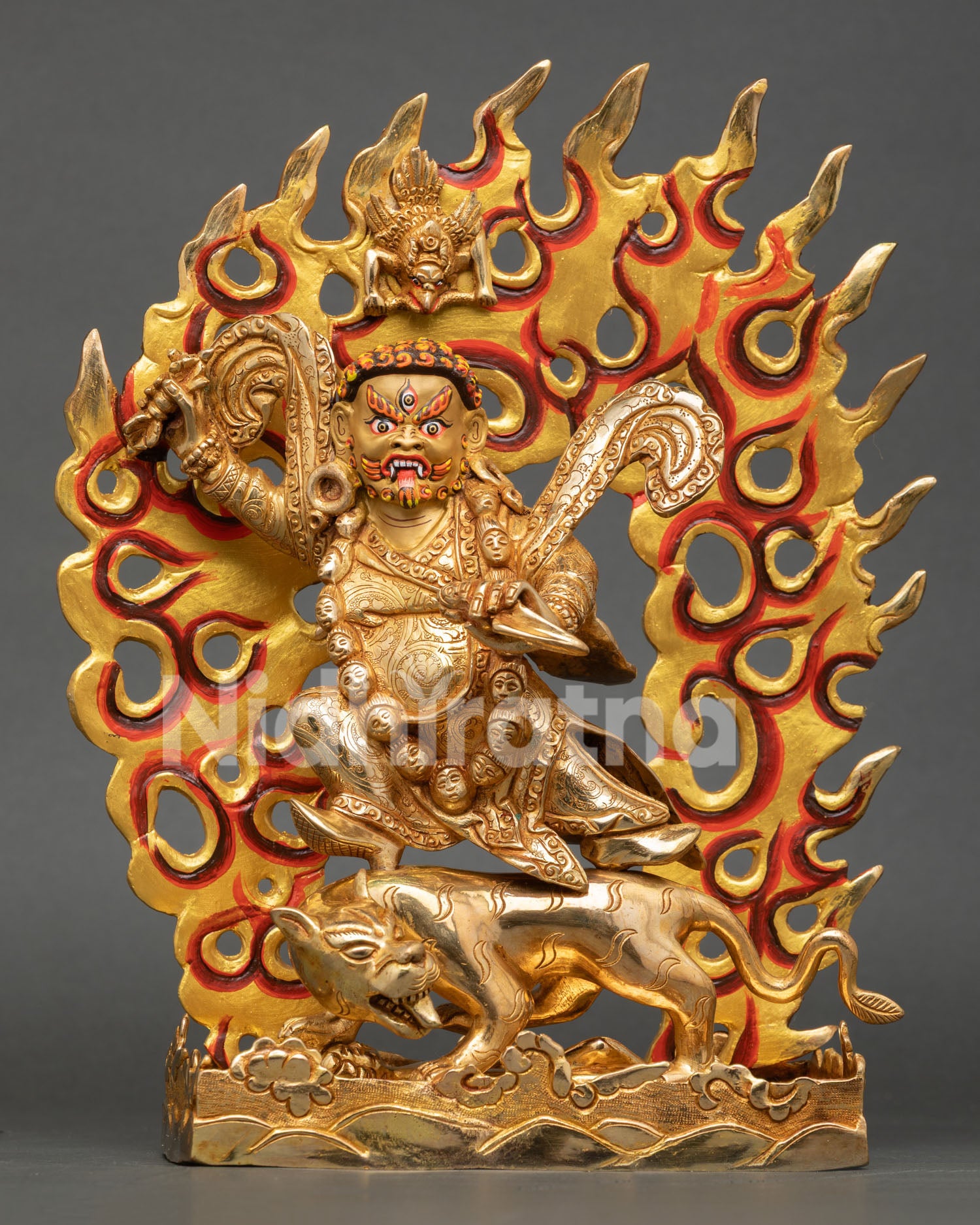 Dorje Drolo Statue | Vajrayana Spiritual Art from Nepal – Nidhiratna