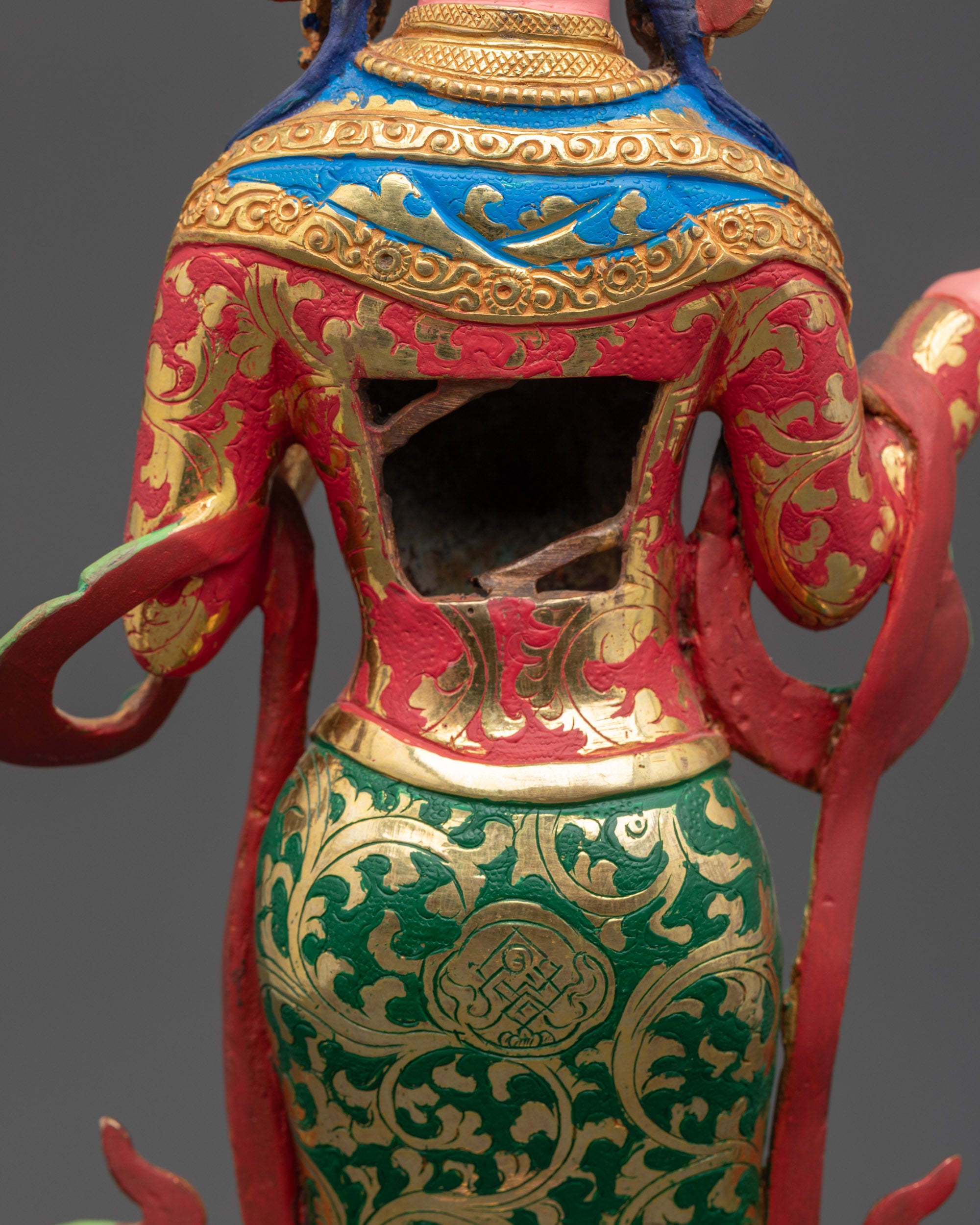 Yeshe Tsogyal and Mandarva Statue