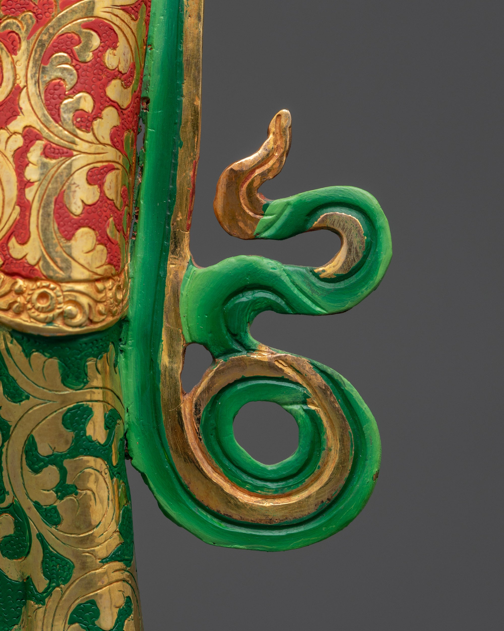 Guru Padmasambhava & Wisdom Dakinis Statue | Spiritual Buddhist Sculpture