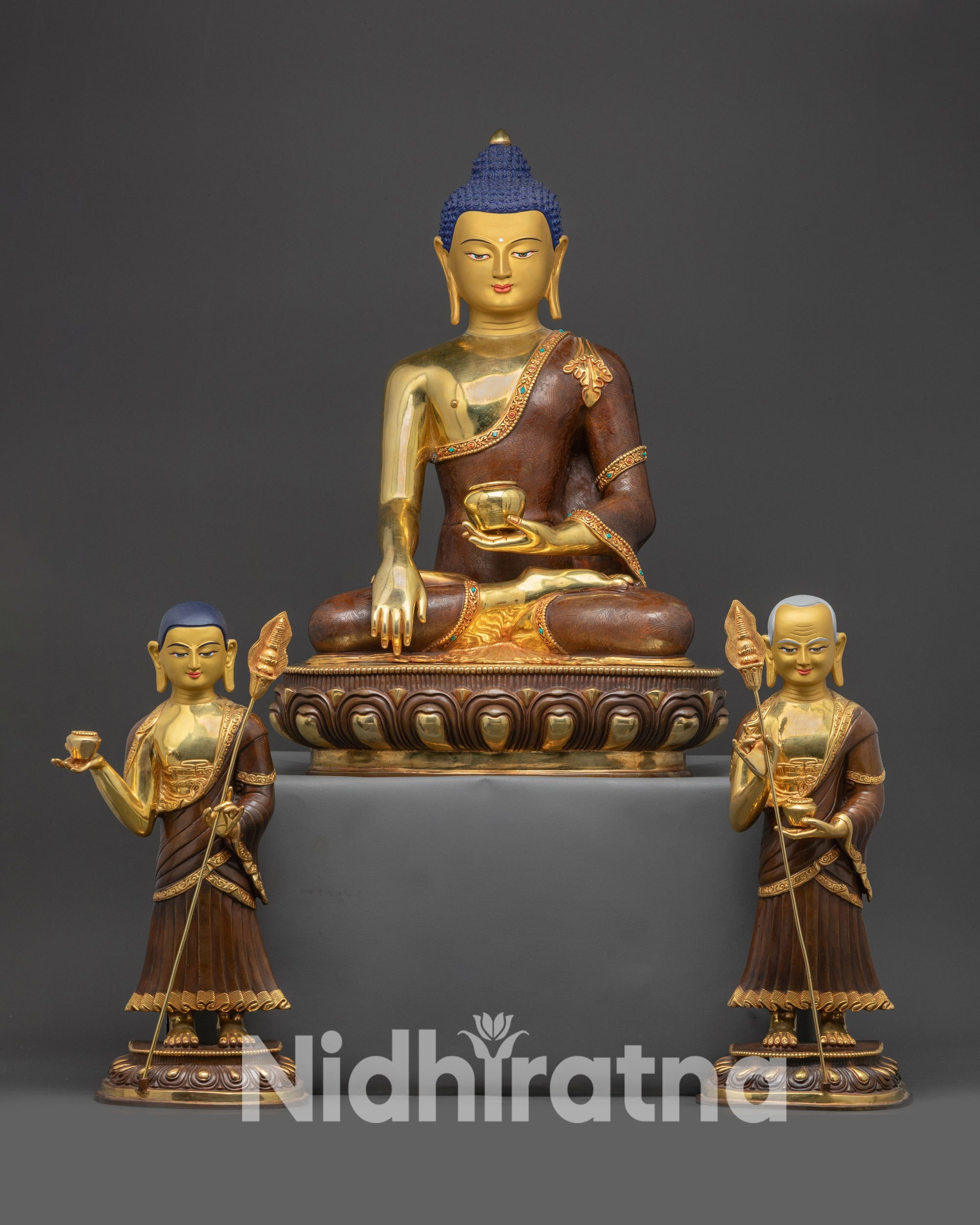 Buddha Shakyamuni with Disciples