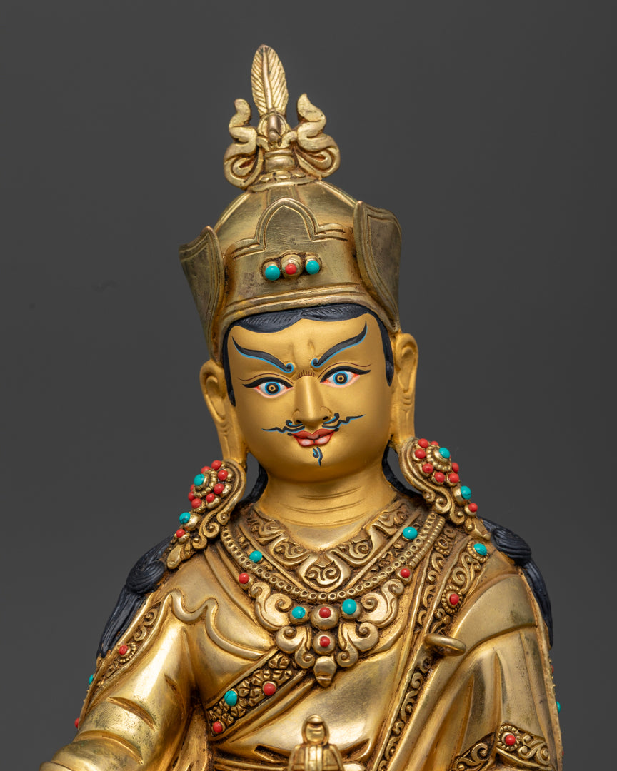 Guru Rinpoche Statue: A Sacred Representation of Tantric Mastery