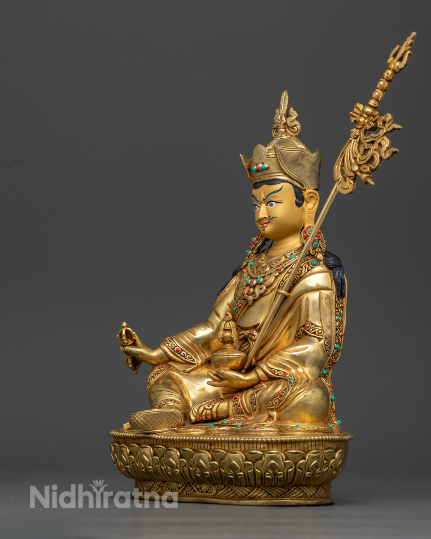 Guru Rinpoche Statue: A Sacred Representation of Tantric Mastery