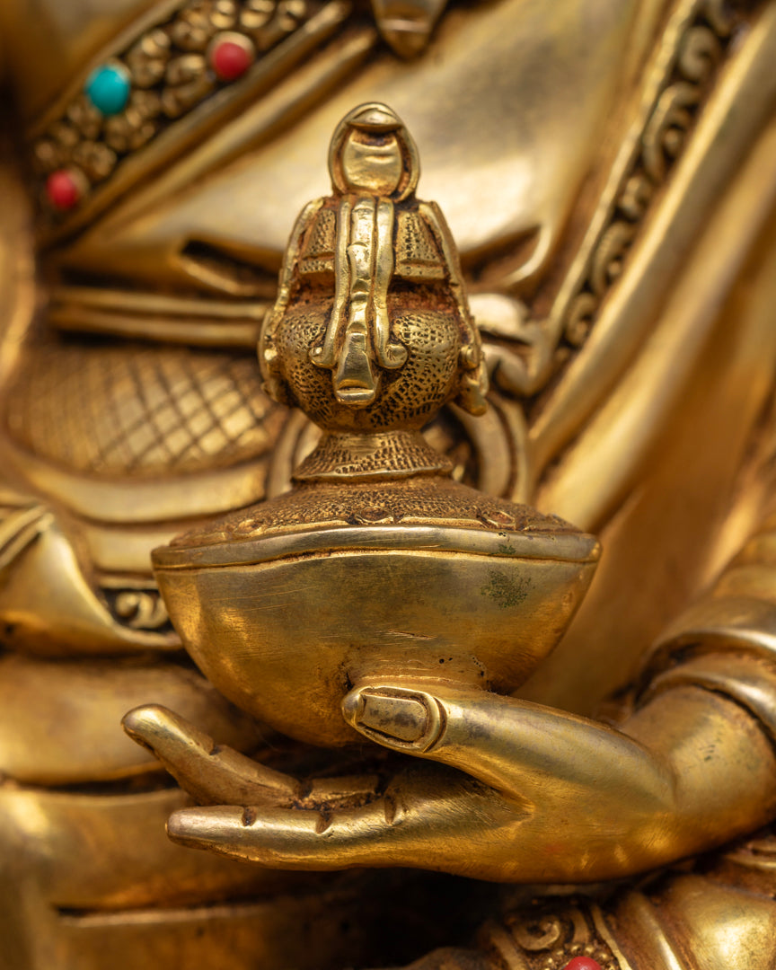 Guru Rinpoche Statue: A Sacred Representation of Tantric Mastery