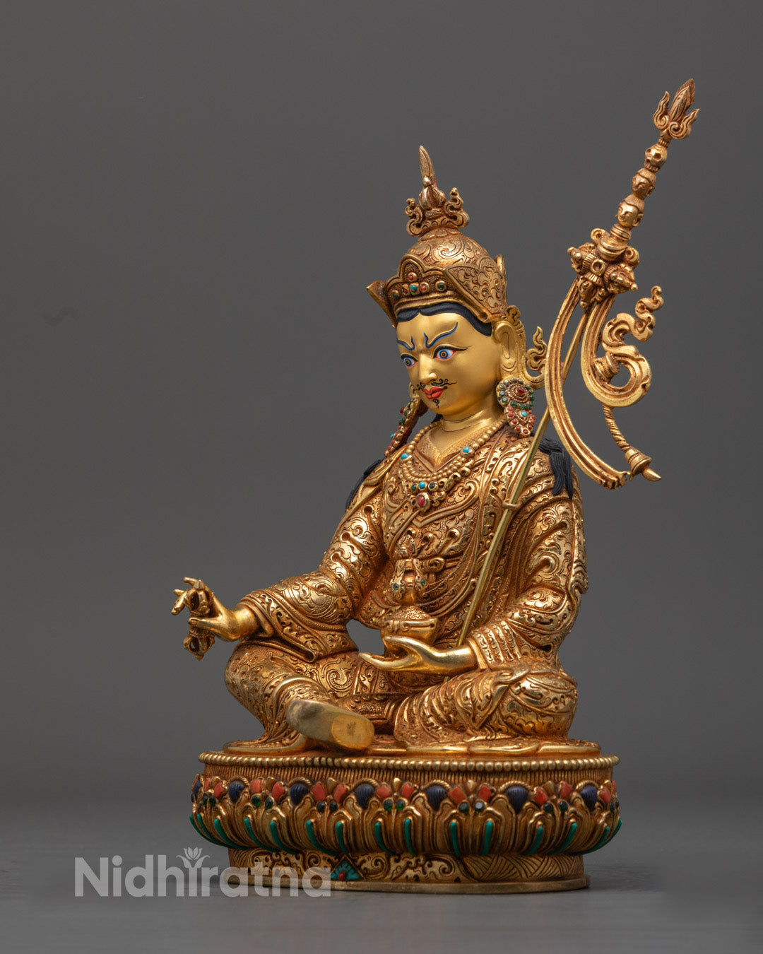 Sacred Padmasambhava Buddha Figurine