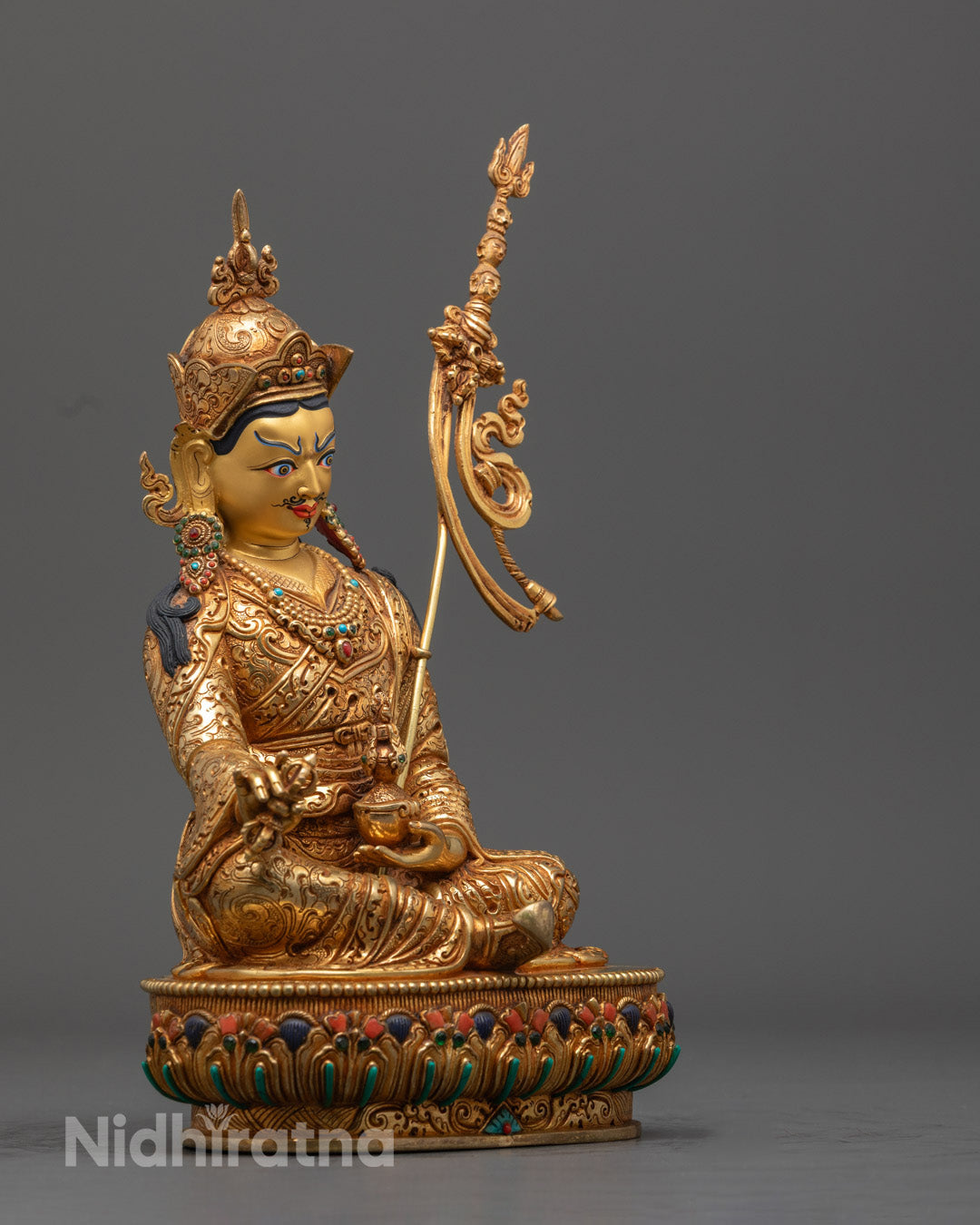 Sacred Padmasambhava Buddha Figurine