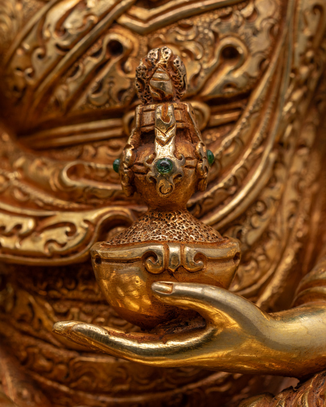 Sacred Padmasambhava Buddha Figurine