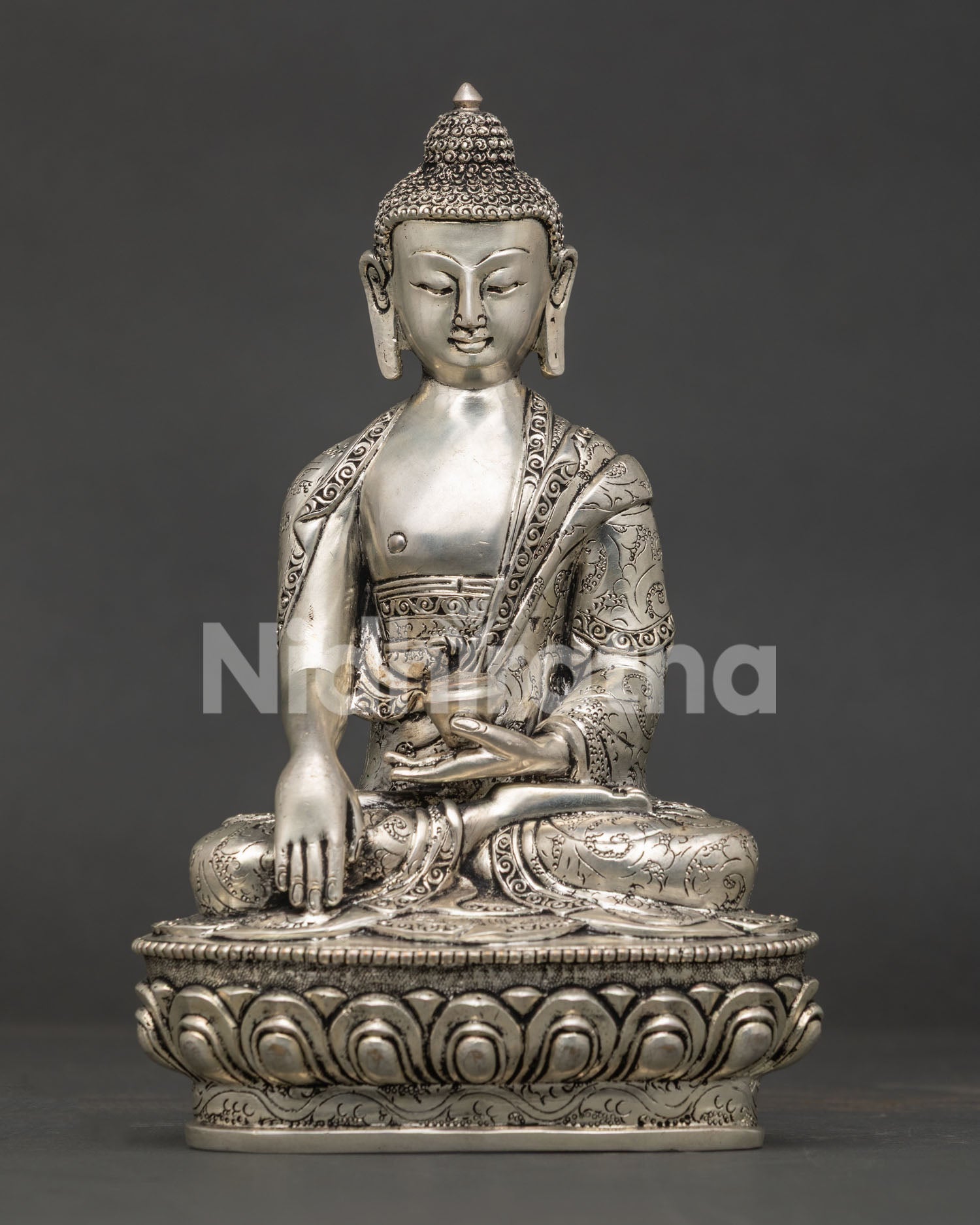 PSA9 村上隆 Oval Buddha Silver CM-048/R PSA9 村上隆 Oval Buddha