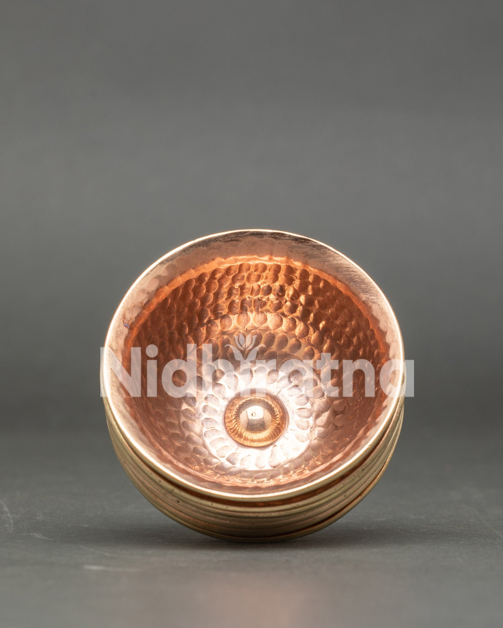 handmade copper seven water offering bowls tibetan buddhist meditation shrine